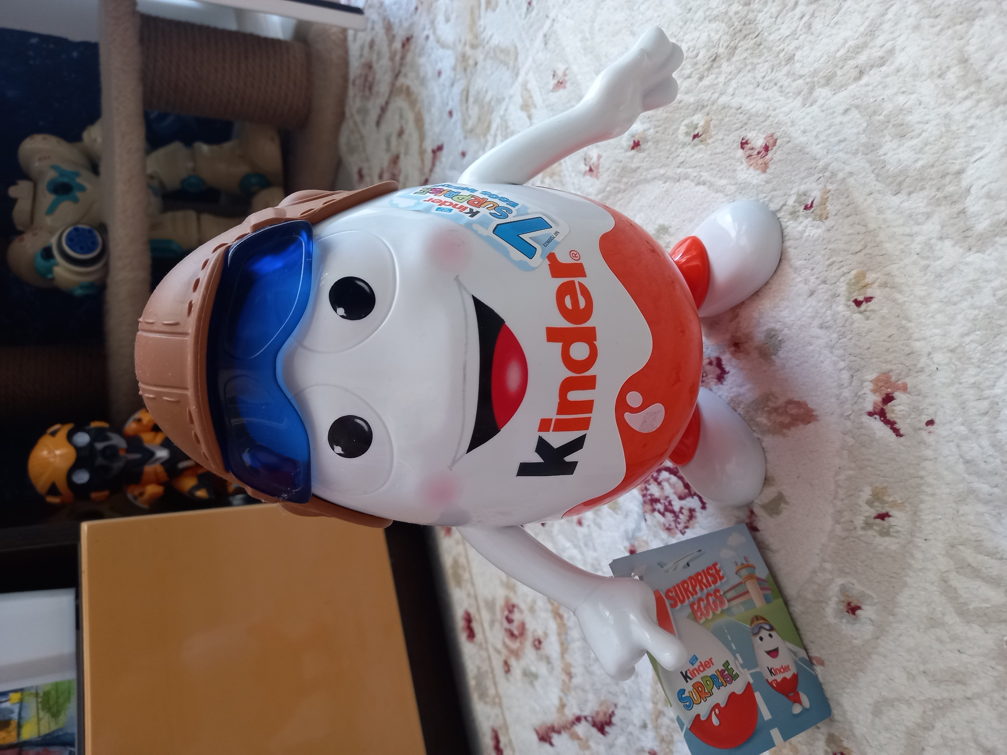 Toys and stuffed animals documented in coordinated location