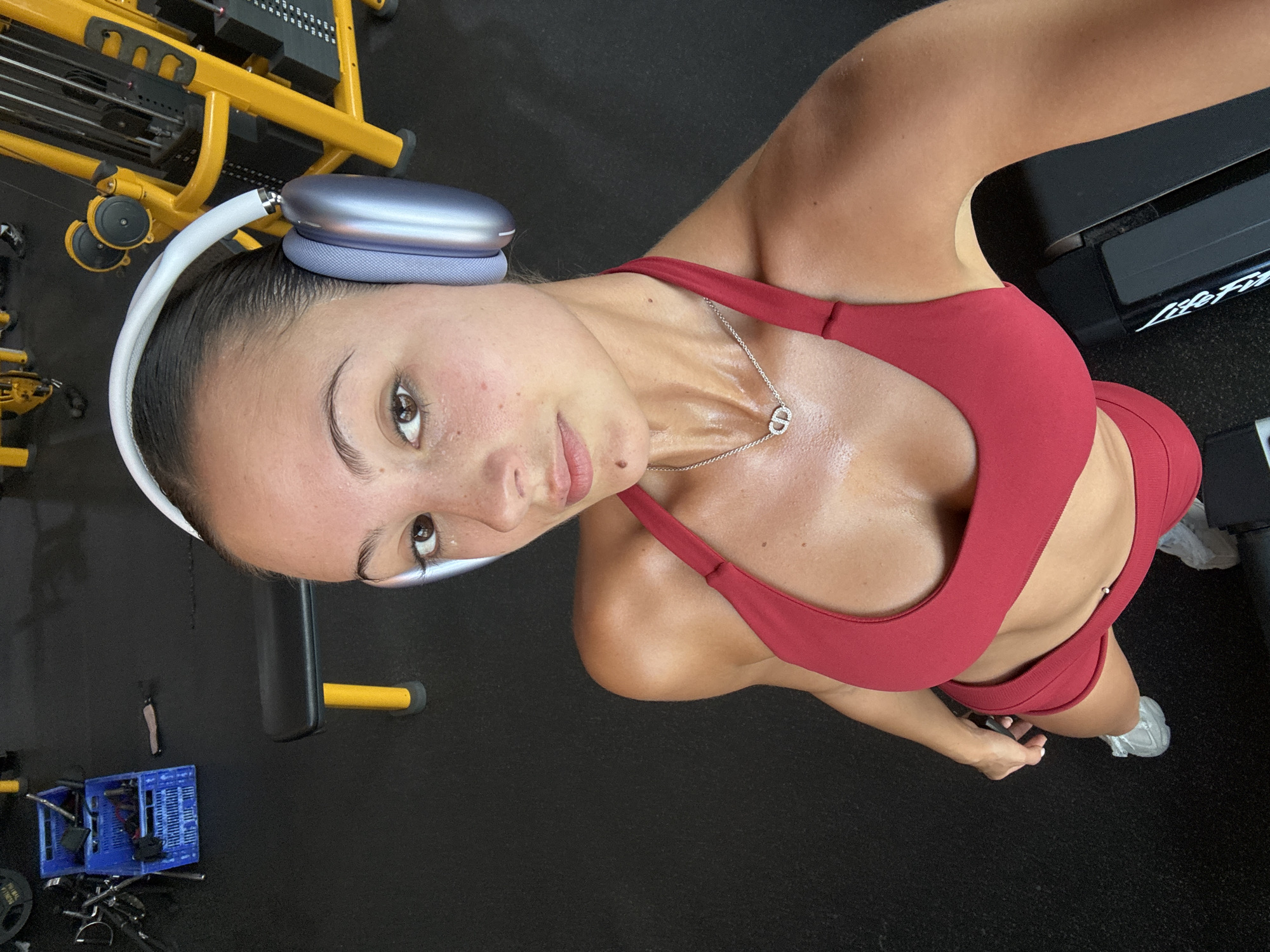 Gym workout session tracked in Chalong, Thailand