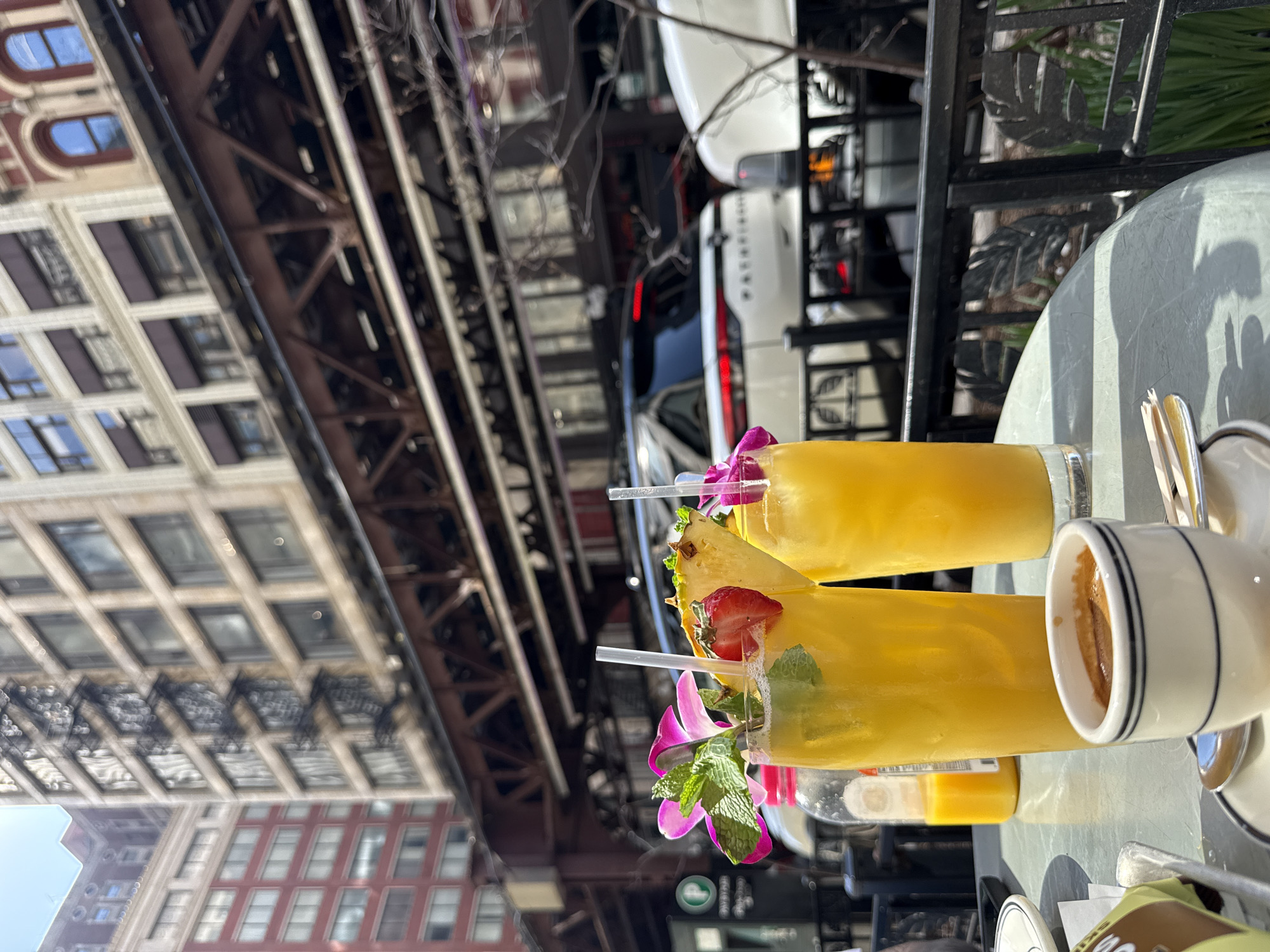 Evening scenes captured across downtown Chicago's streets and restaurants
