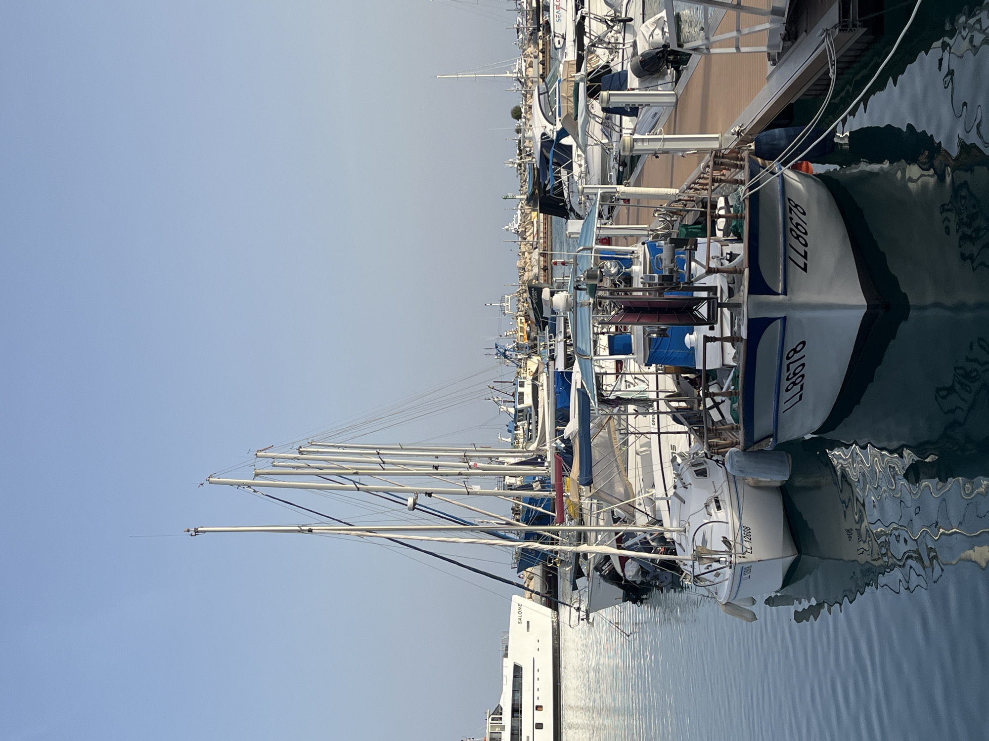 Afternoon scenes captured at Limassol Marina, Cyprus