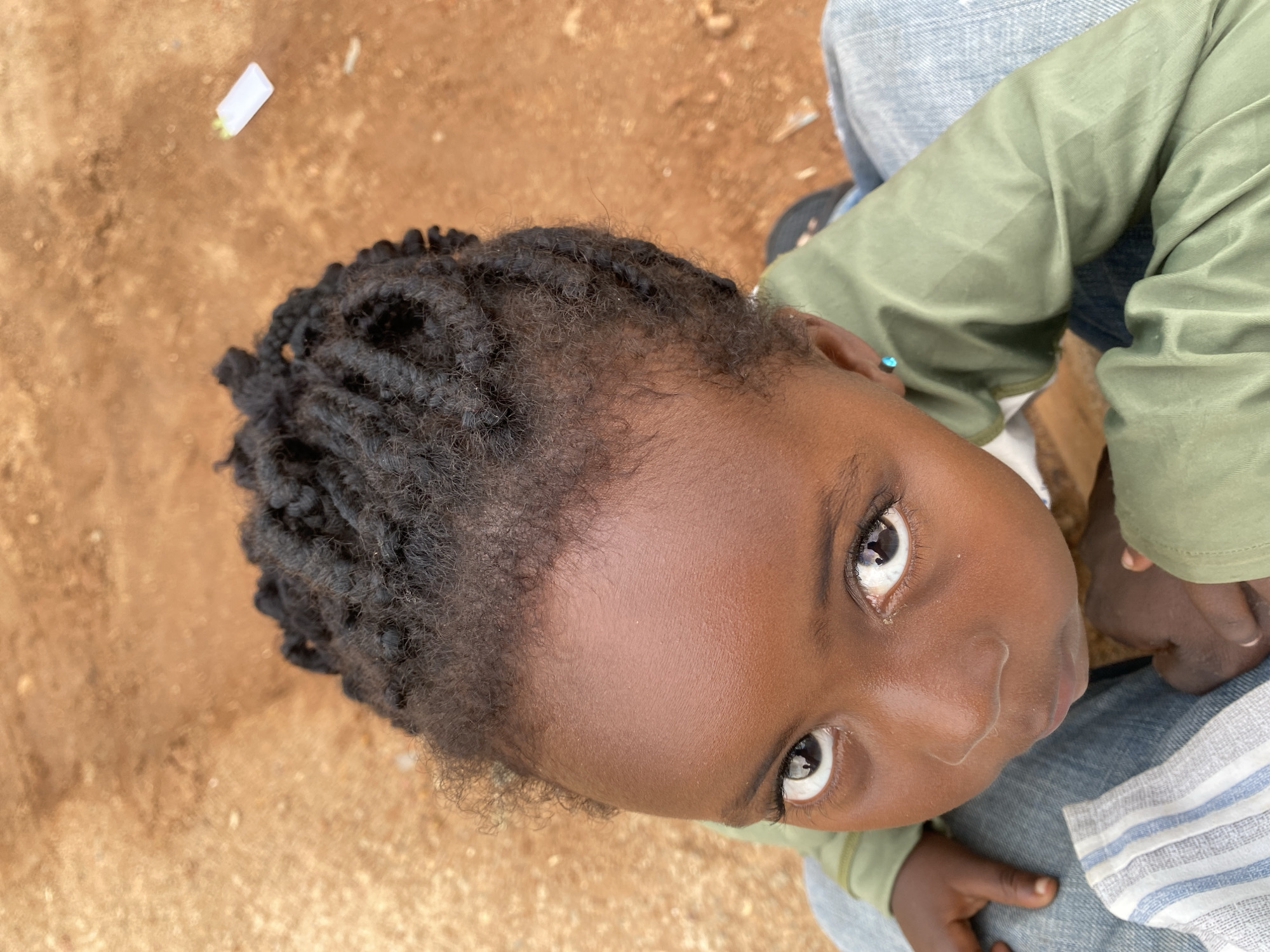 Young girl photographed in Kuru Dungus, Nigeria