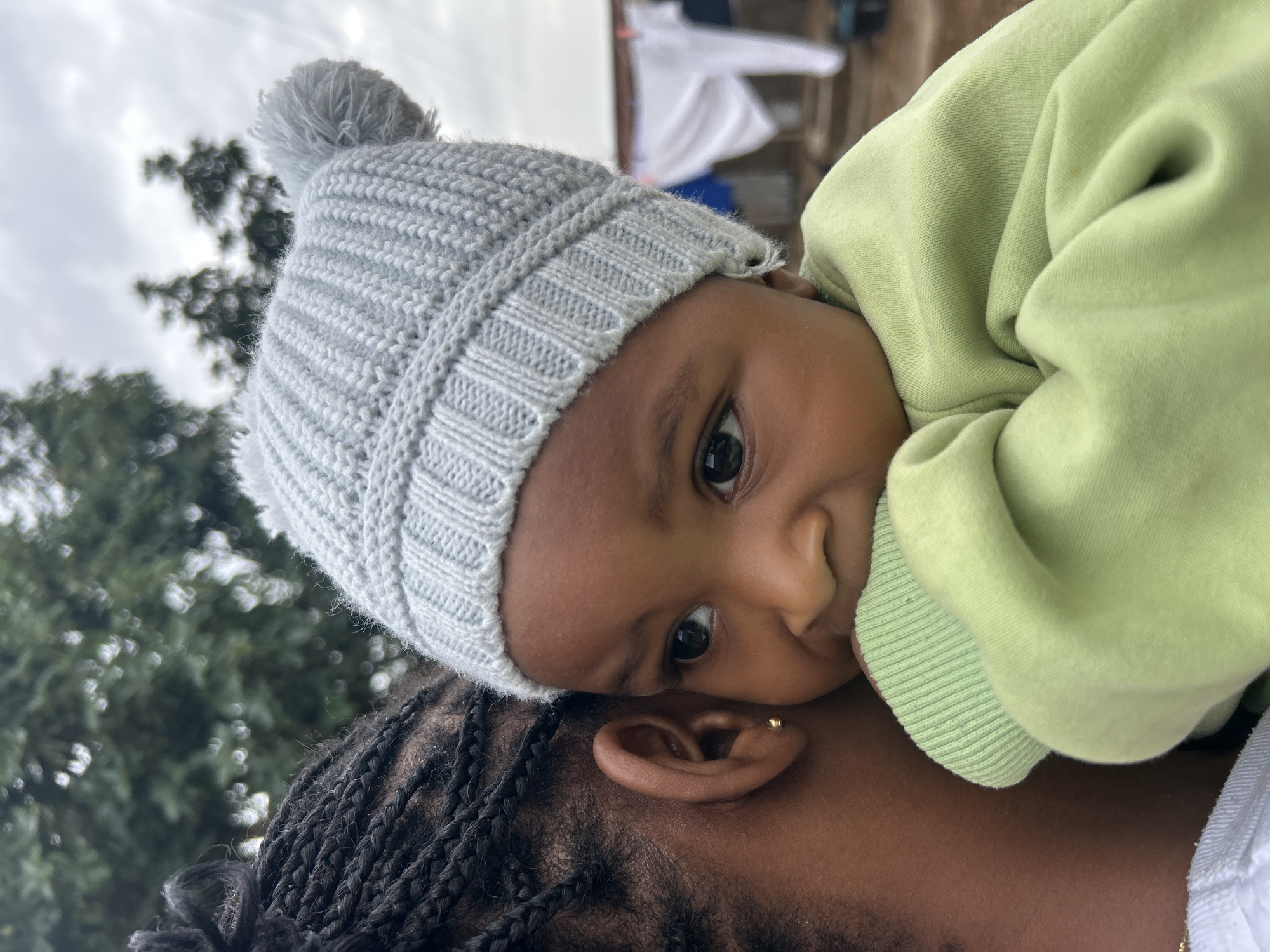 Baby outing and street life in Jos, Nigeria