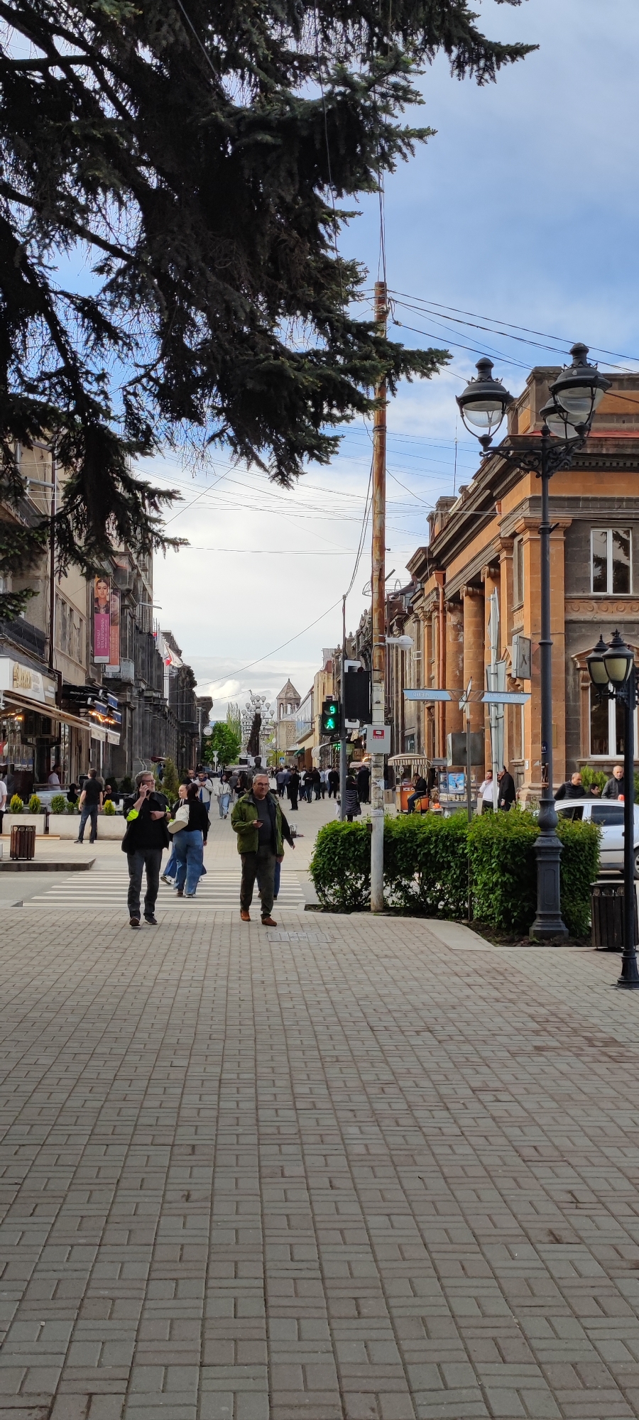 Daily life documented across Gyumri Armenia streets and establishments