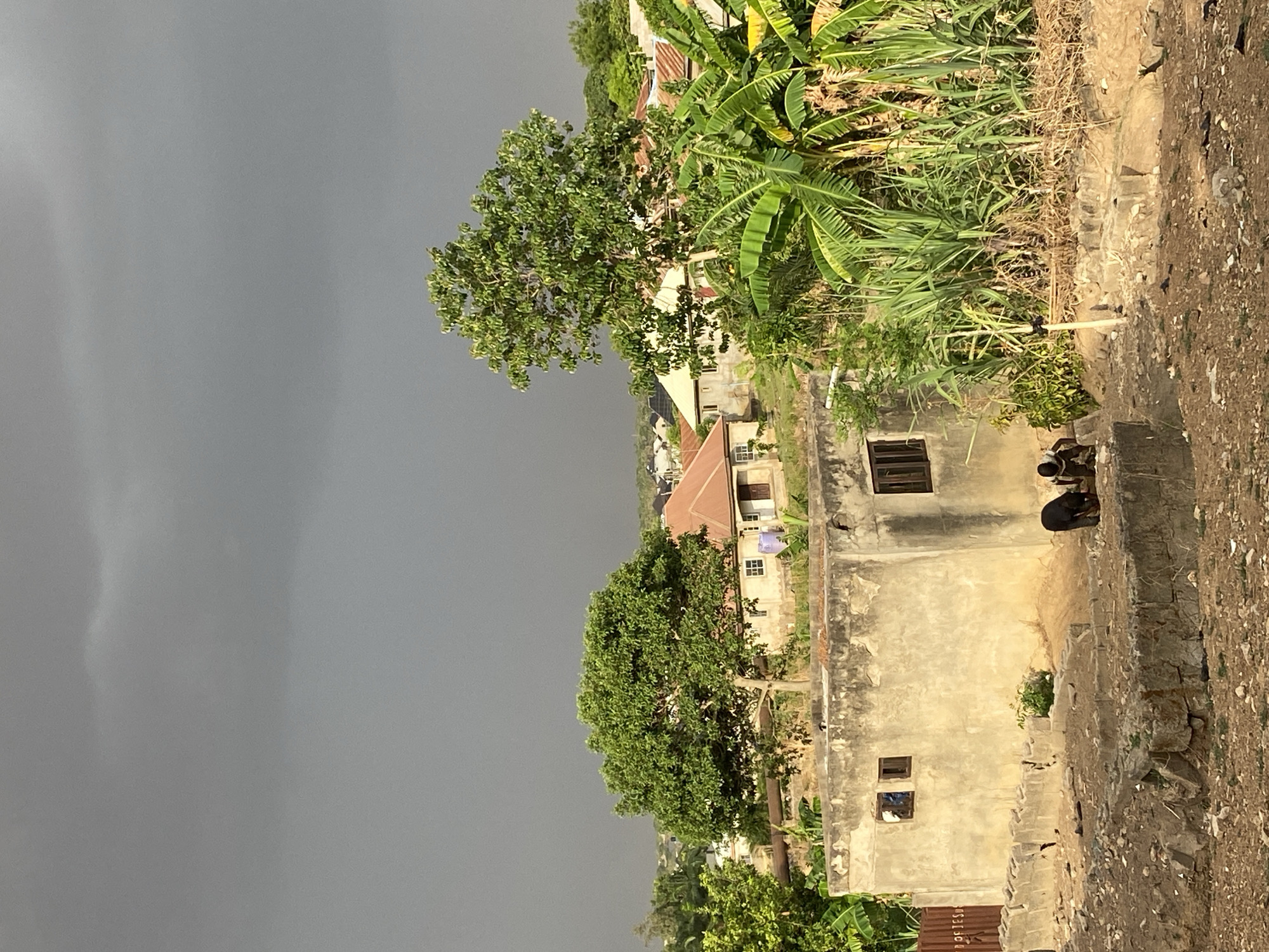 Storm clouds gather over Sabon Tasha, Nigeria