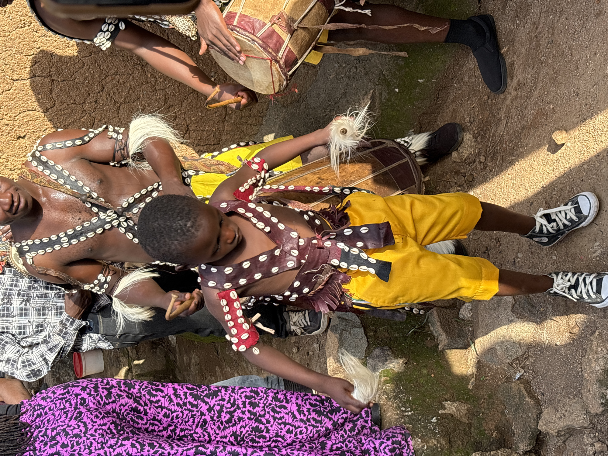 Traditional ceremony unfolds outdoors in Jos, Nigeria