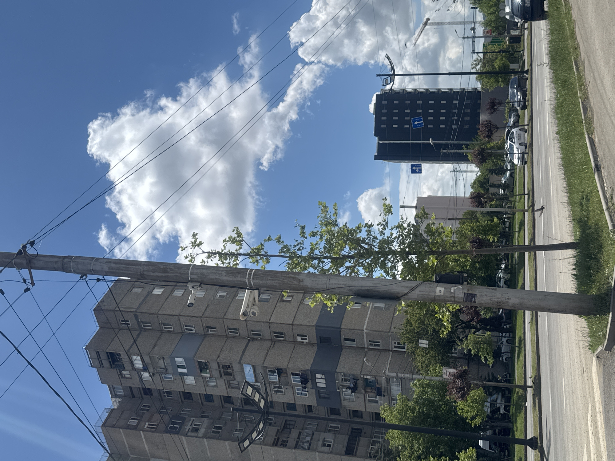 Morning street scenes documented in Tbilisi, Georgia