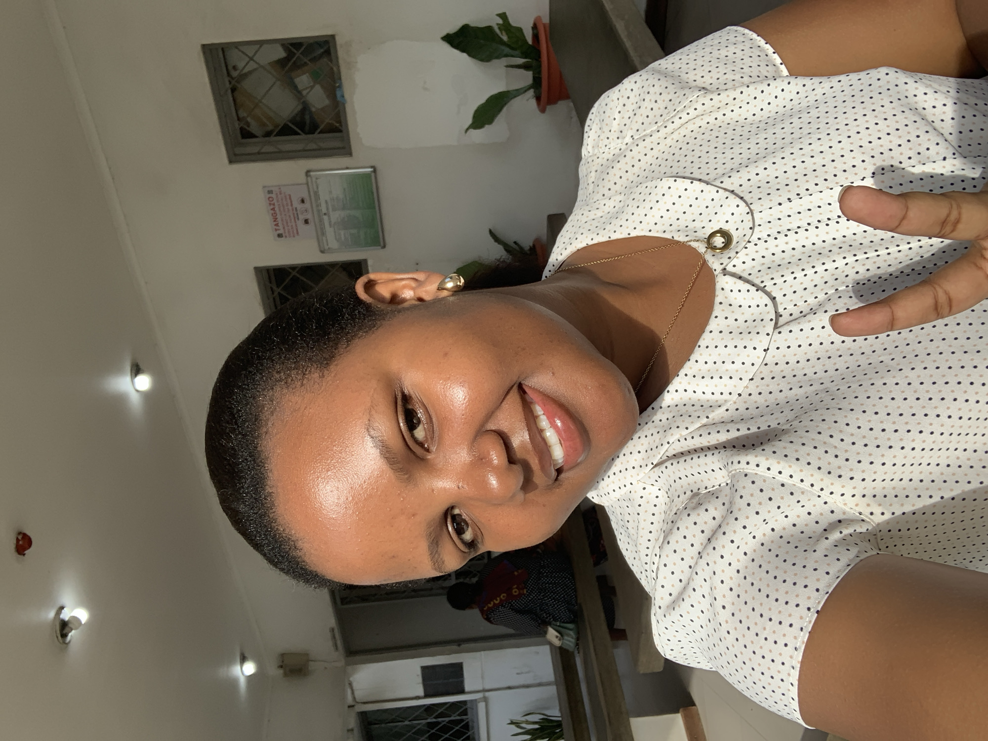 Morning portrait session in Dar es Salaam, same outfit, multiple angles