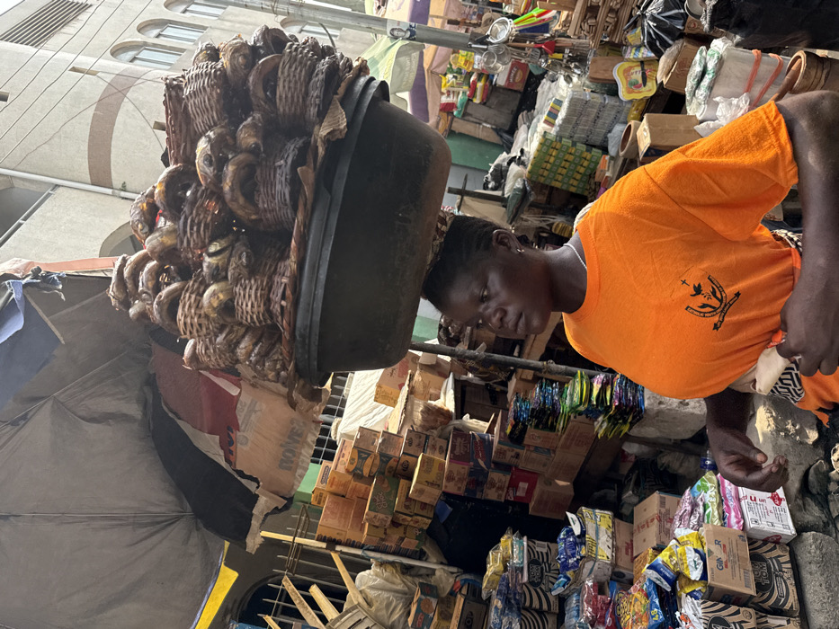Daily life unfolds at Lagos street markets