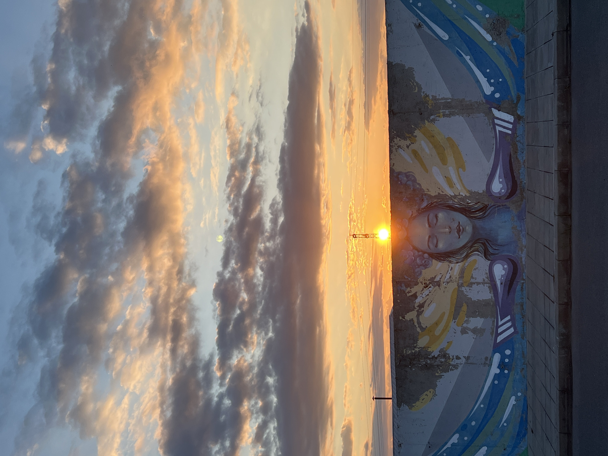 Sunset coastal scenes captured in Burgas, Bulgaria