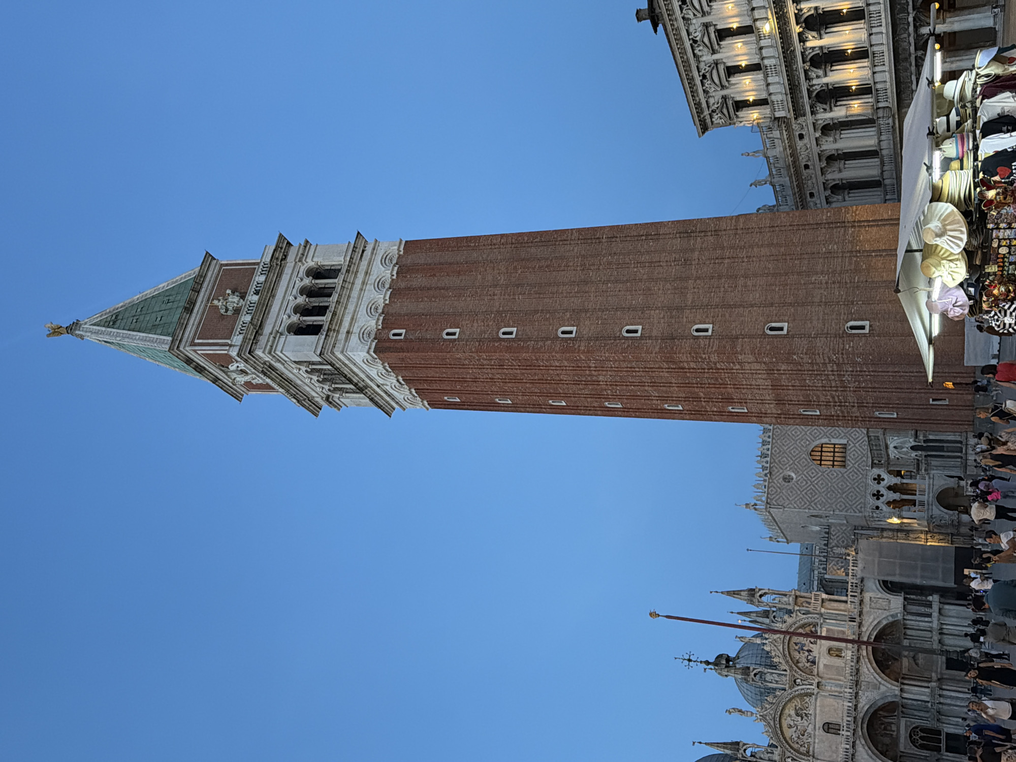 Evening scenes captured at Venice's St. Mark's Square