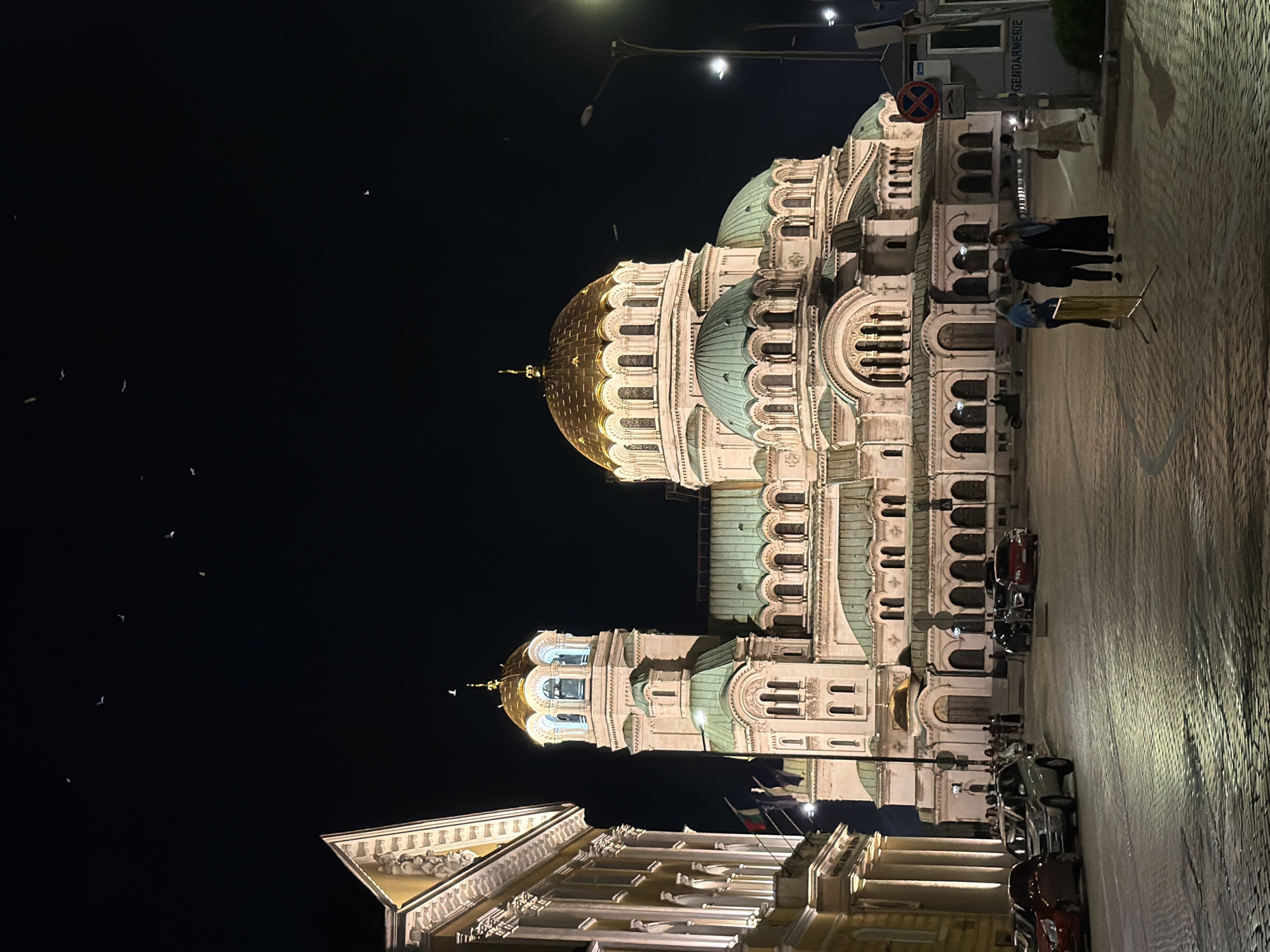 A summer evening wandering central Sofia's landmarks and parks