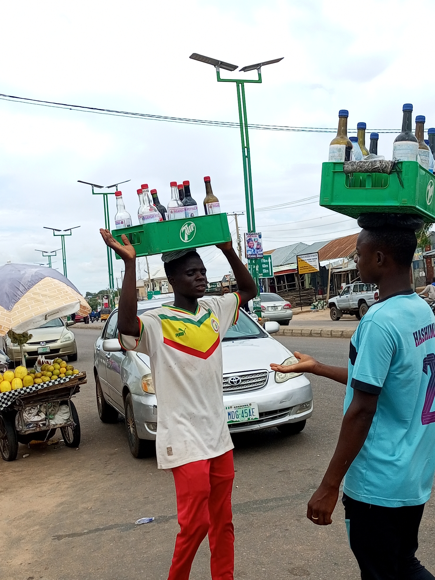Afternoon street life across three towns in northeastern Nigeria
