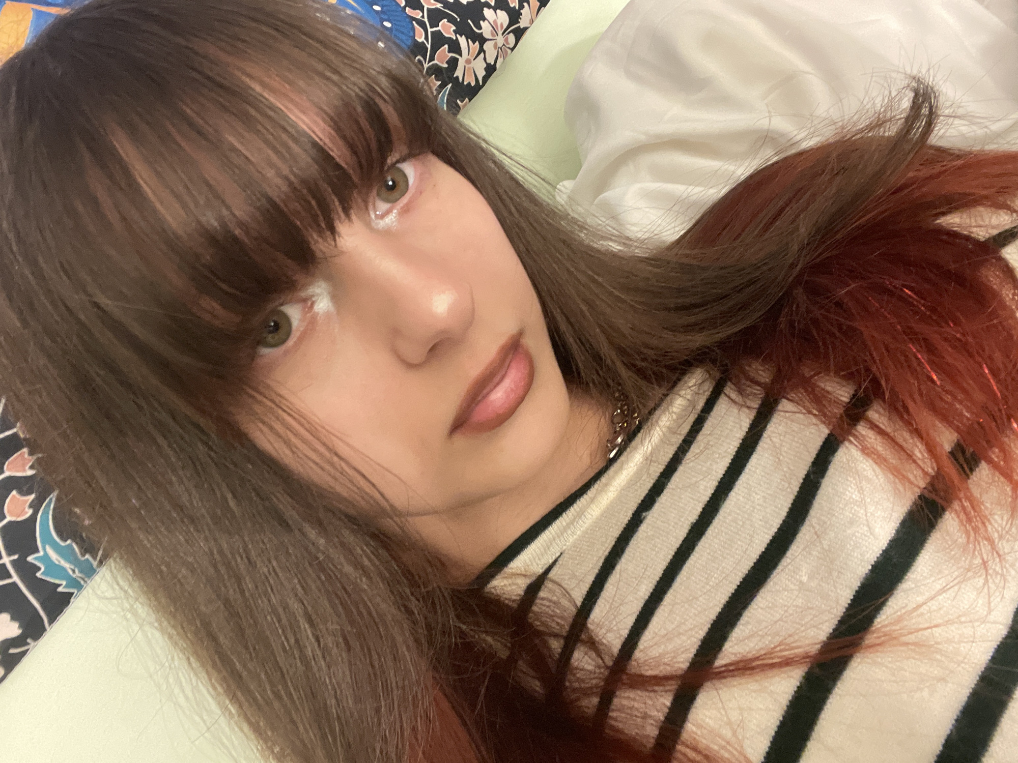 Person photographed resting in bed in Petah Tikva