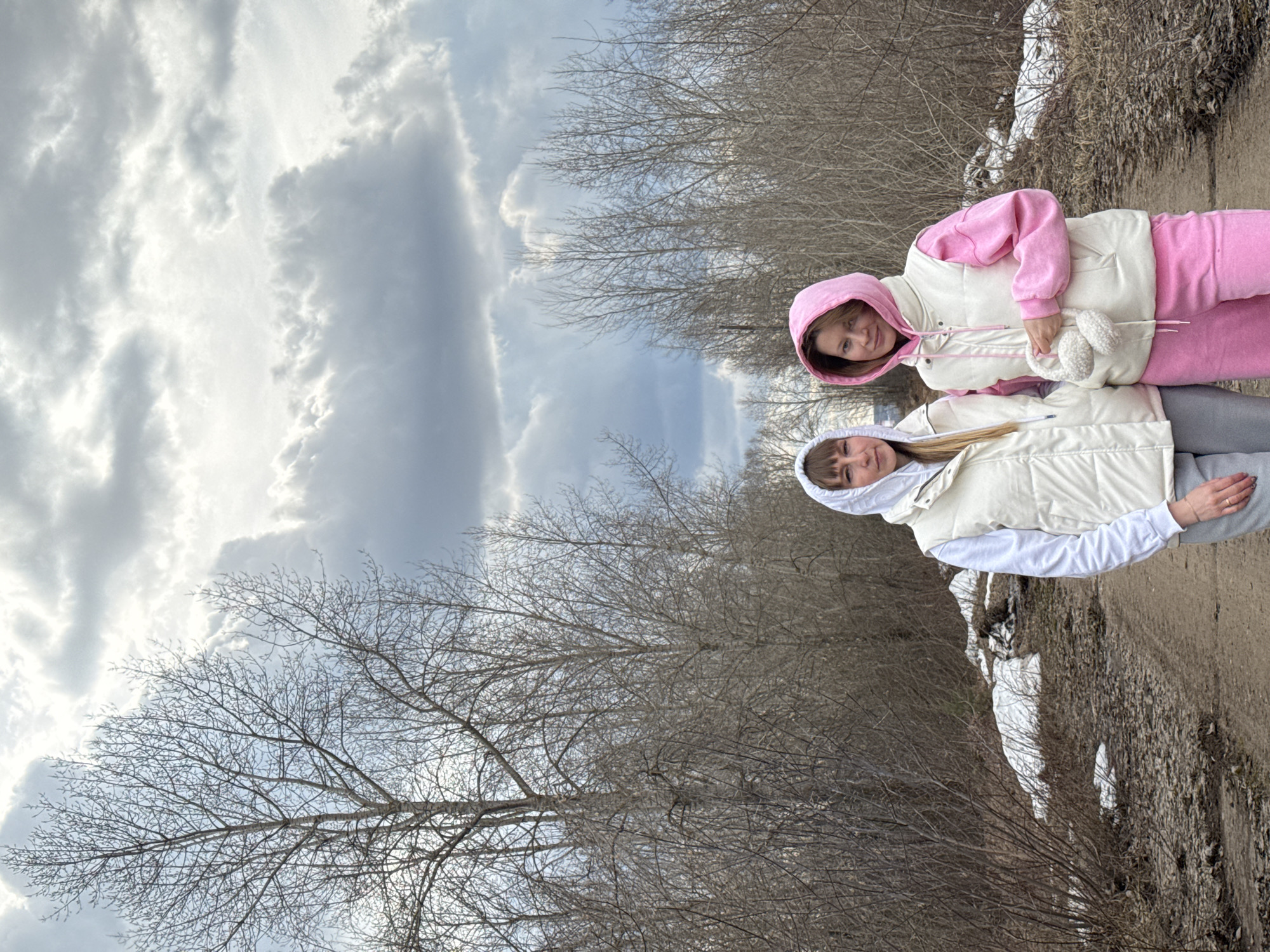 Women document spring awakening during Chaikovsky nature walk