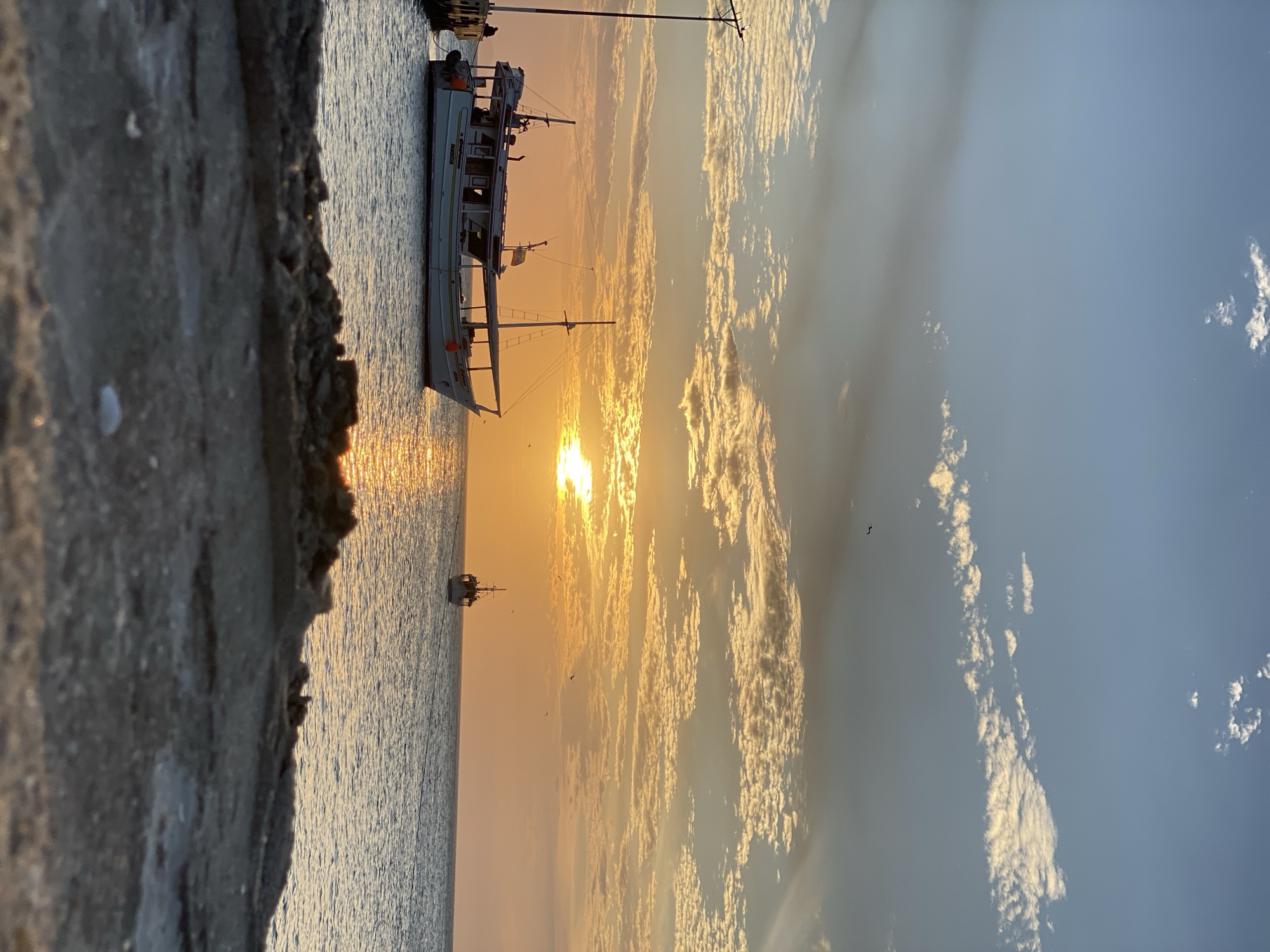 Coastal scene photographed from Juan Griego, Venezuela