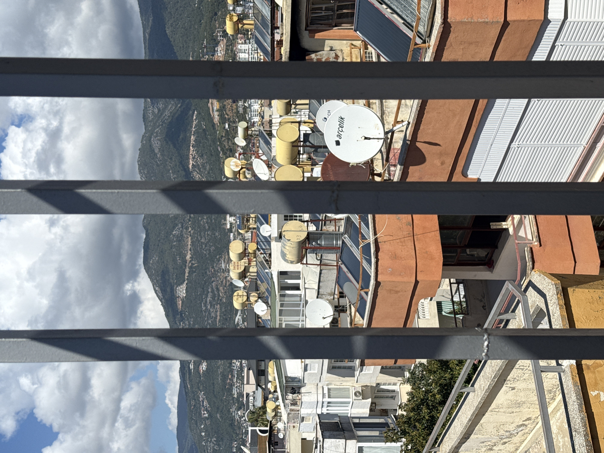 Health supplements and city views documented in Alanya Turkey
