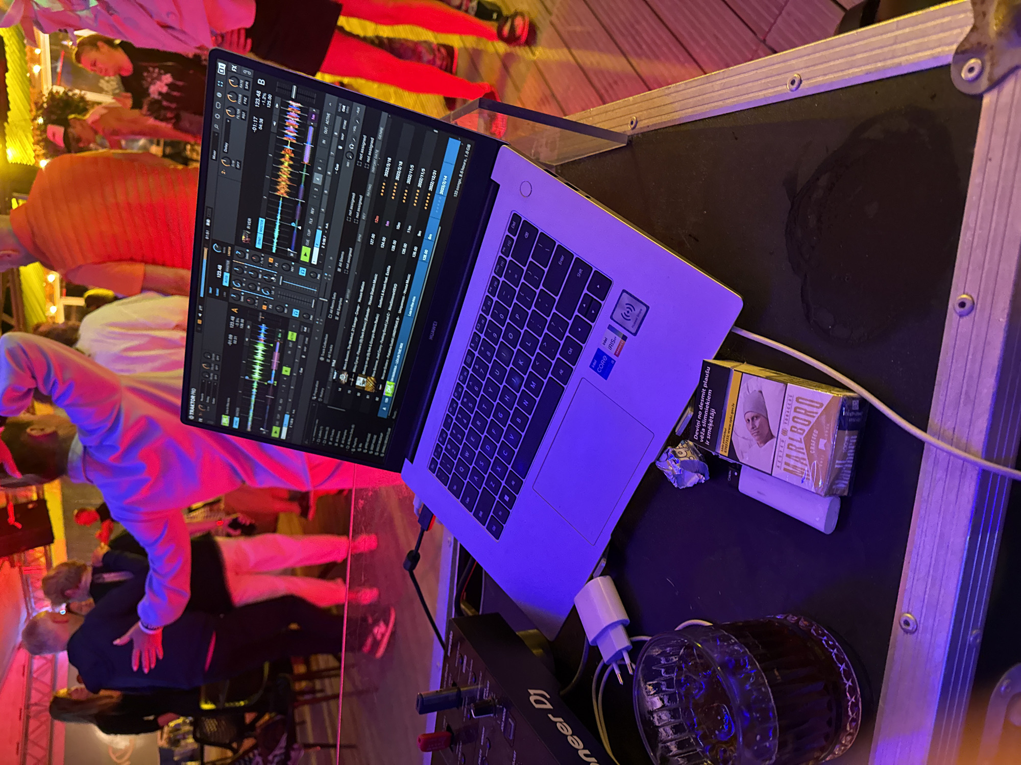 Outdoor party night on the Jūrmala coast