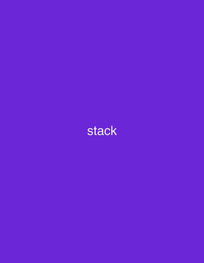 Digital displays show repeated 'stack' messages and casual greetings