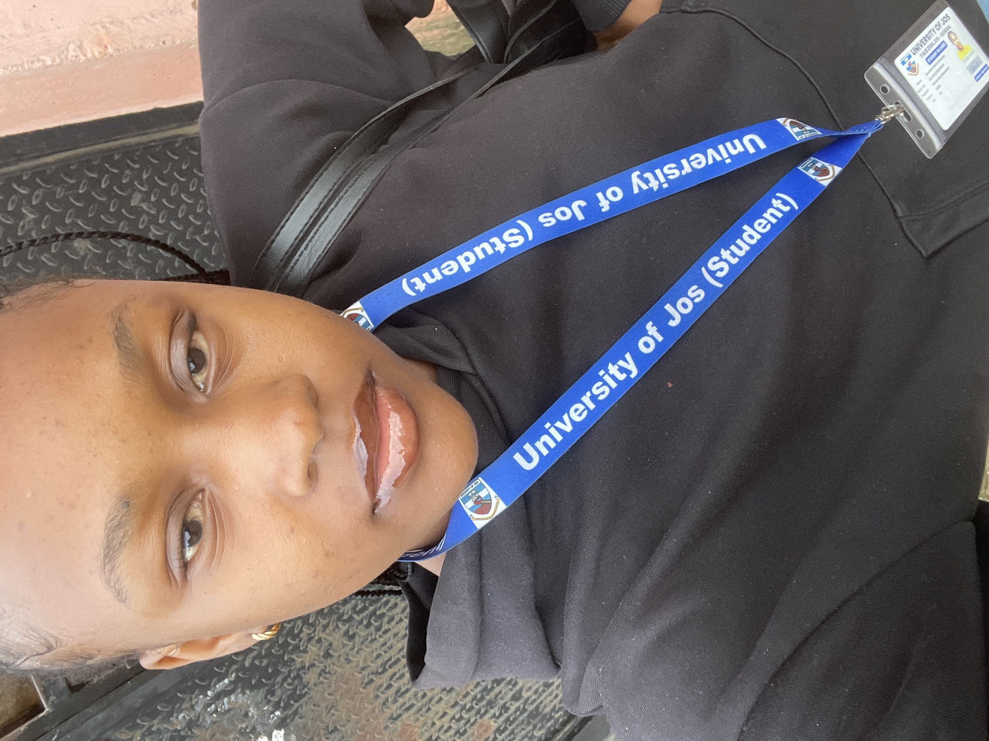 University of Jos student self-documents a walk in Rafin Par