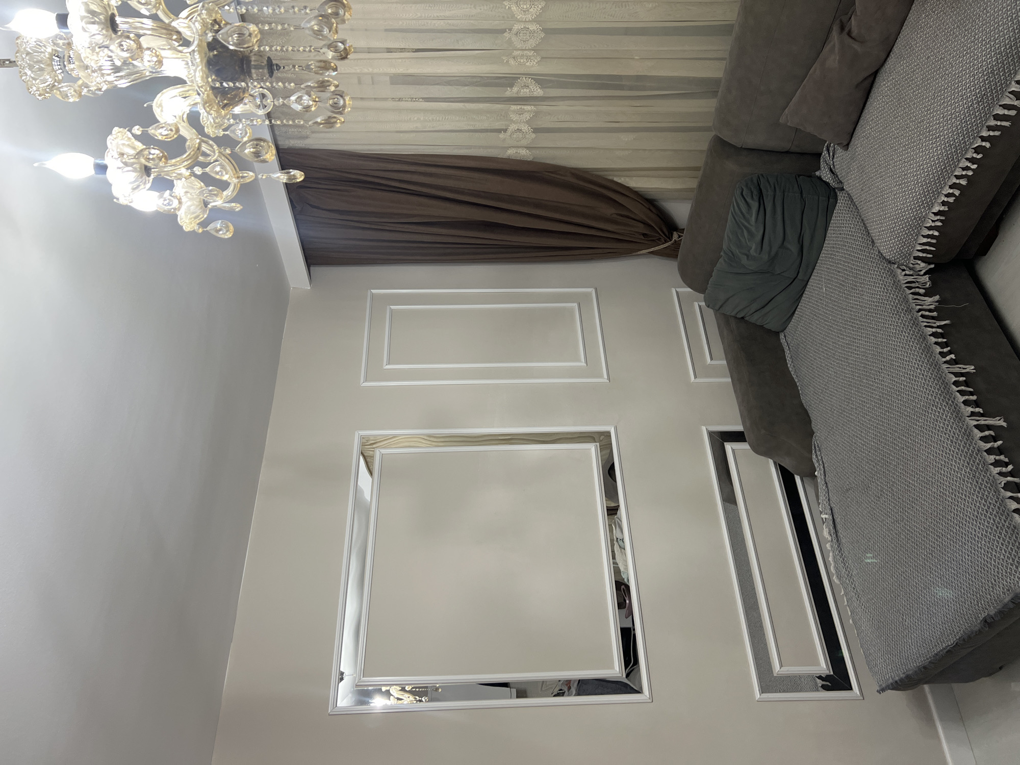 Evening at home in Alanya, inside and out