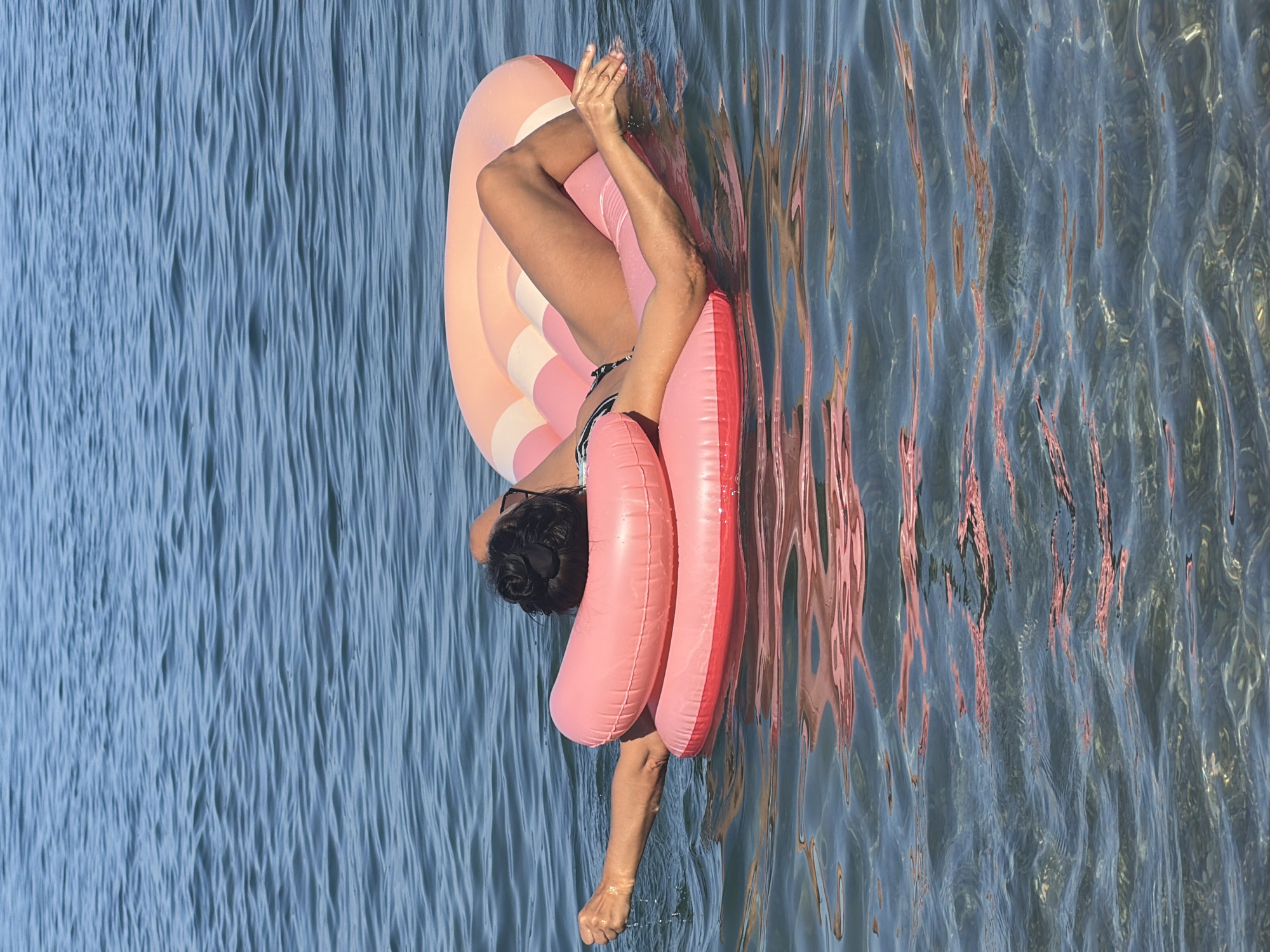 Lazy afternoon on the water at Partenit beach