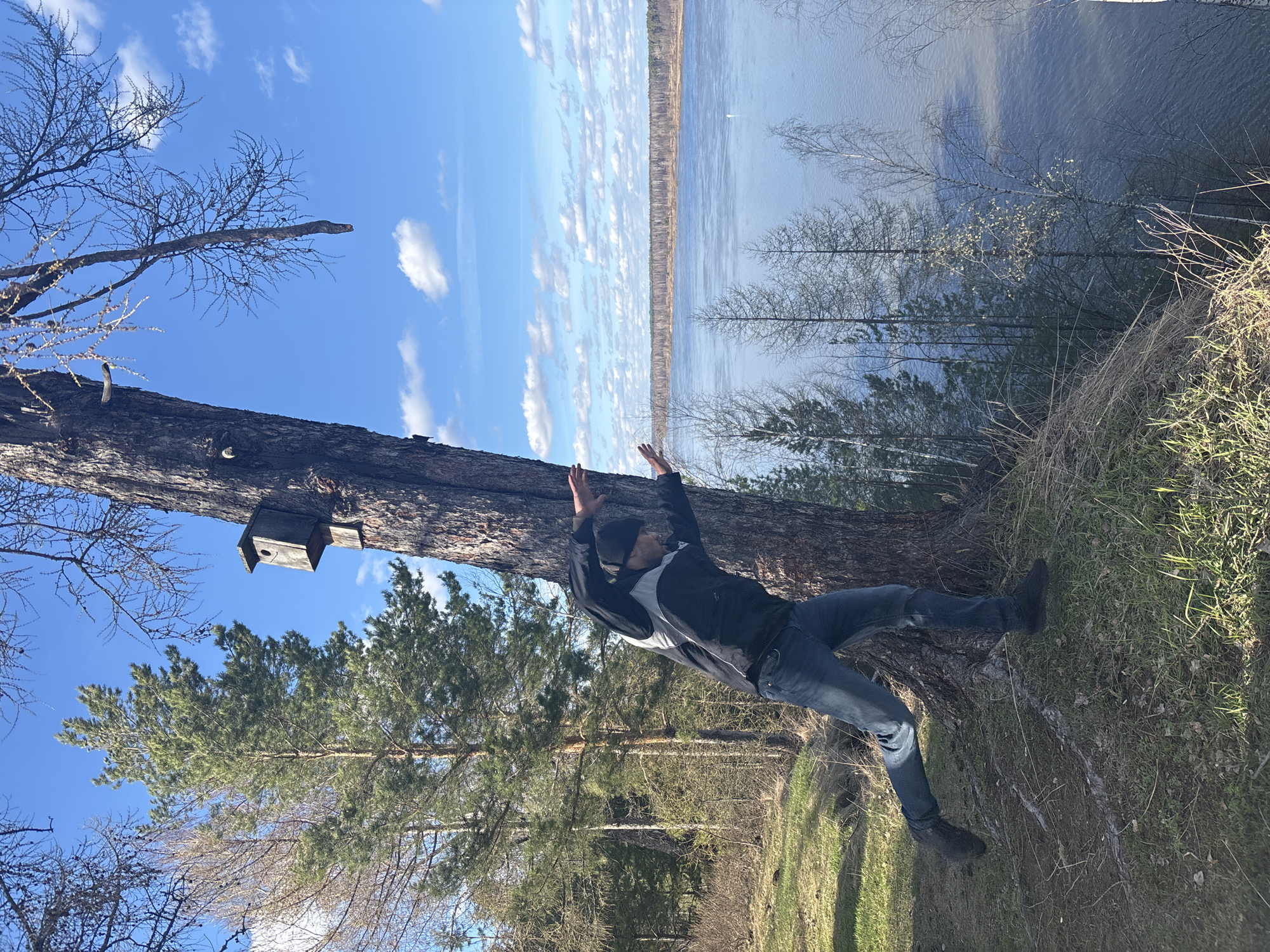 Group enjoys spring day at Chernushka waterfront park