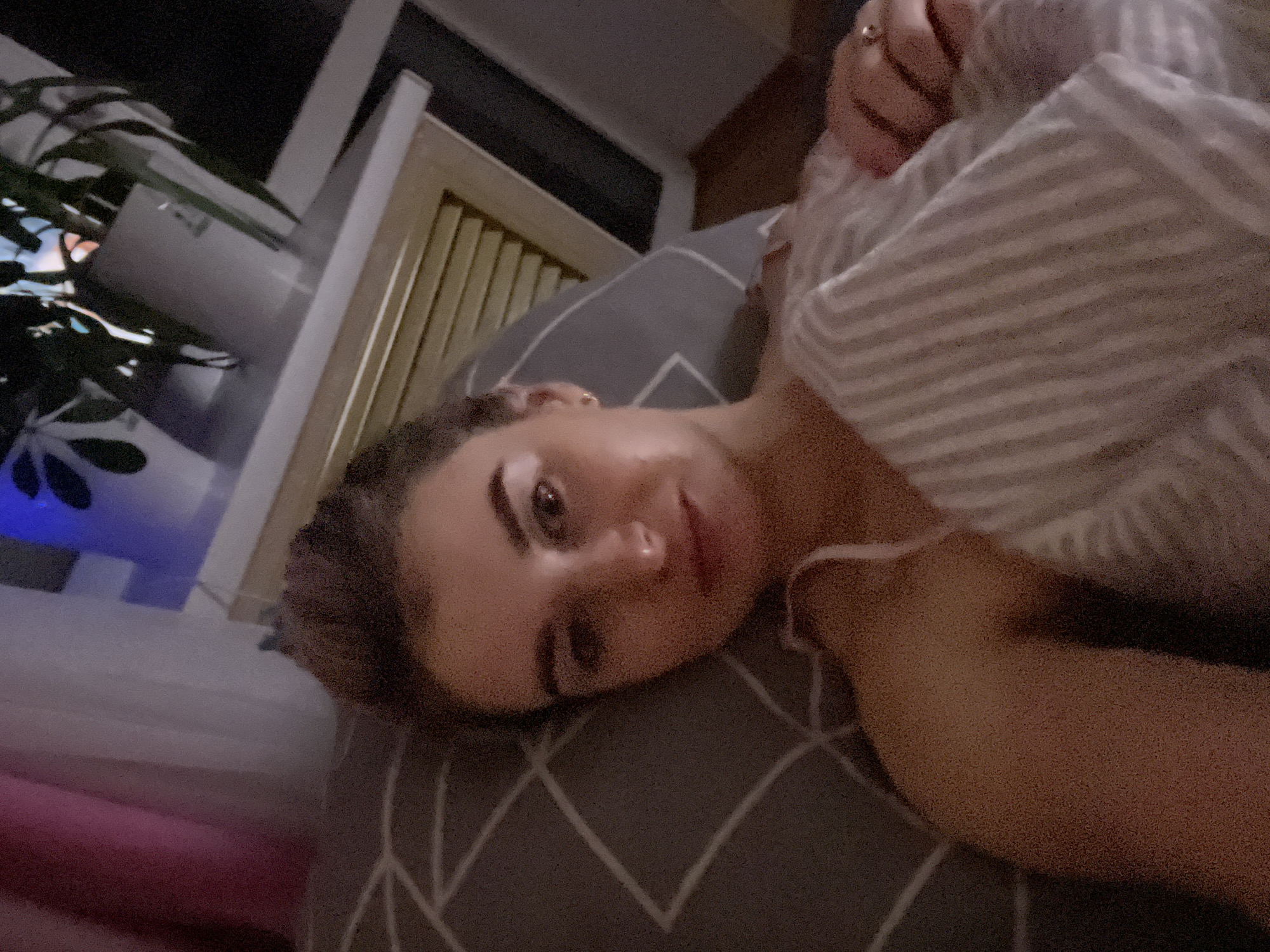 Quiet evening at home with cats and dinner in Chaikovsky