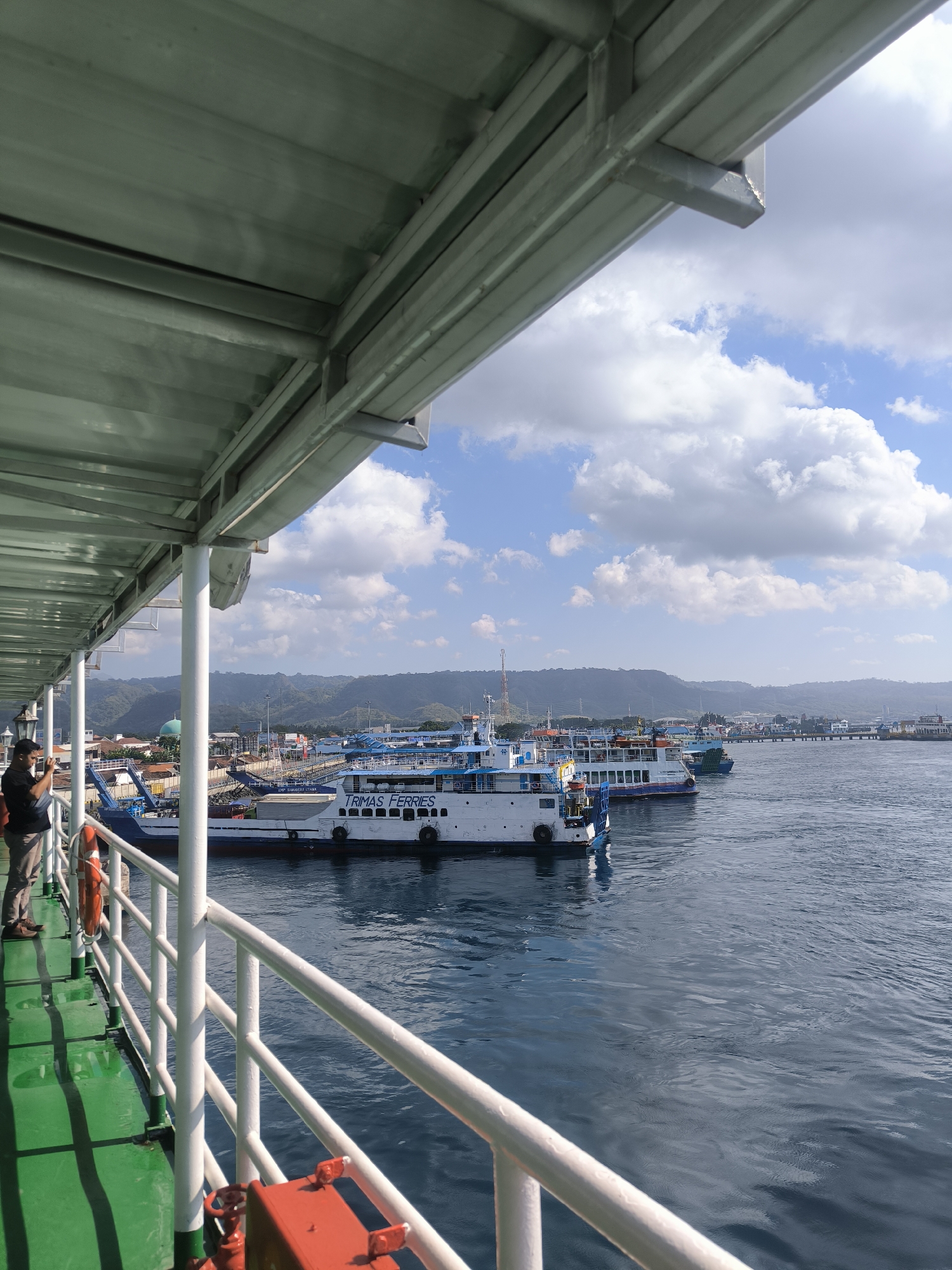 Ferries at Ketapang Port, Java's busy Bali crossing hub