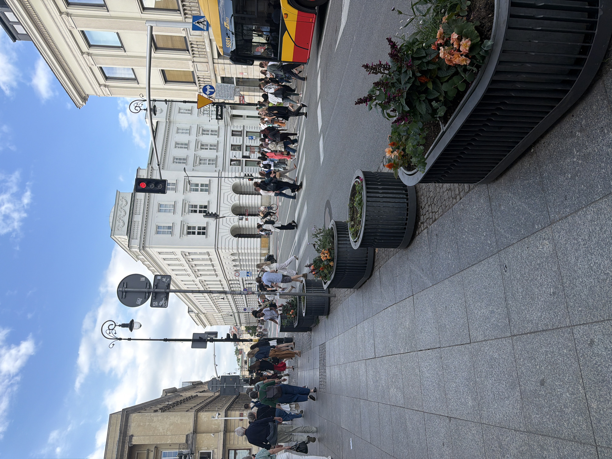 Afternoon stroll through Warsaw's historic city center
