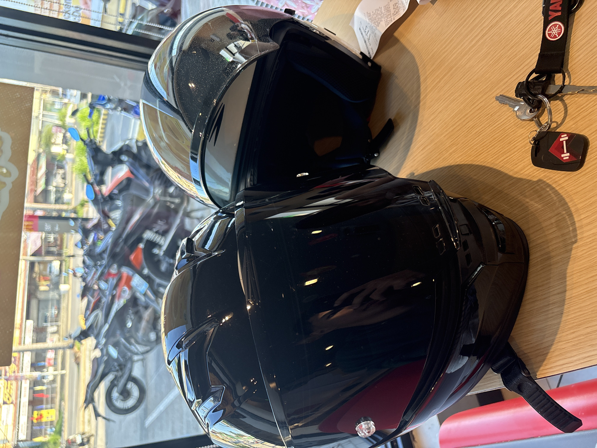 Motorcycle pit stop for McDonald's in Tagum City