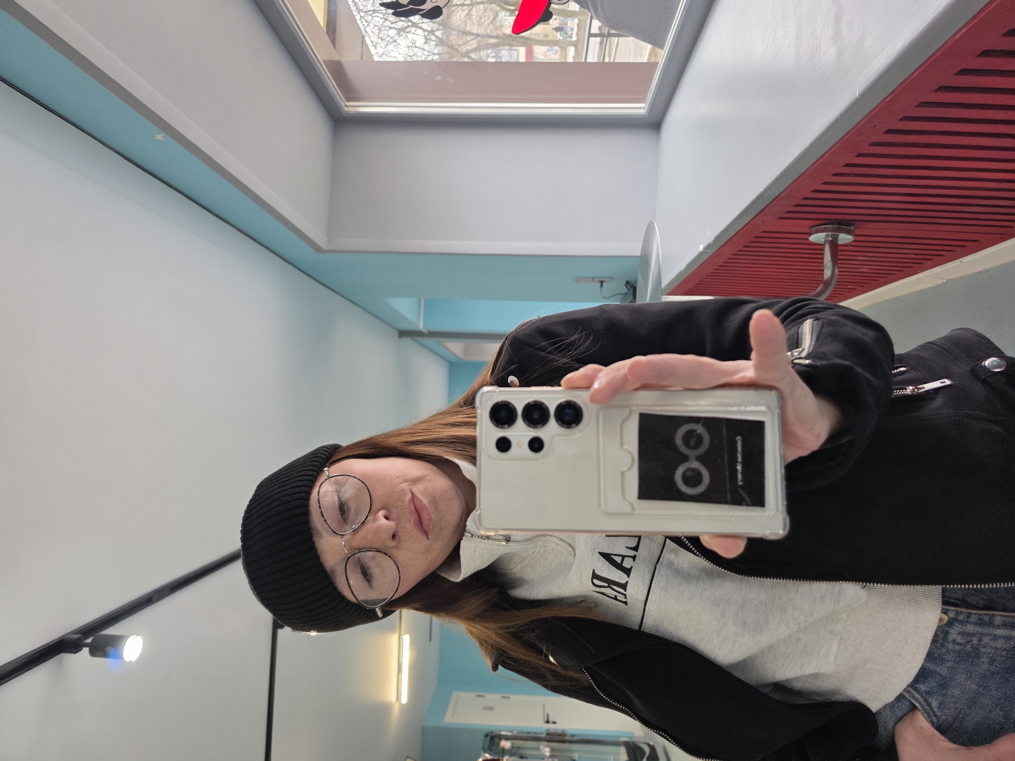 Woman documented at multiple locations in Chaikovsky, Russia