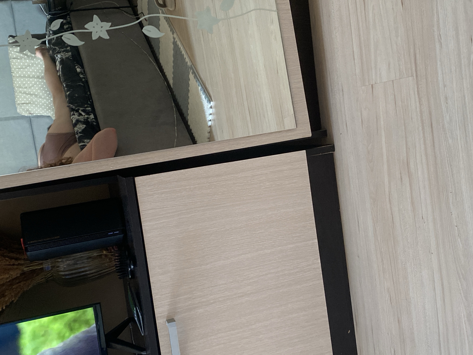 Residential interior with TV and electronics documented in Yekaterinburg
