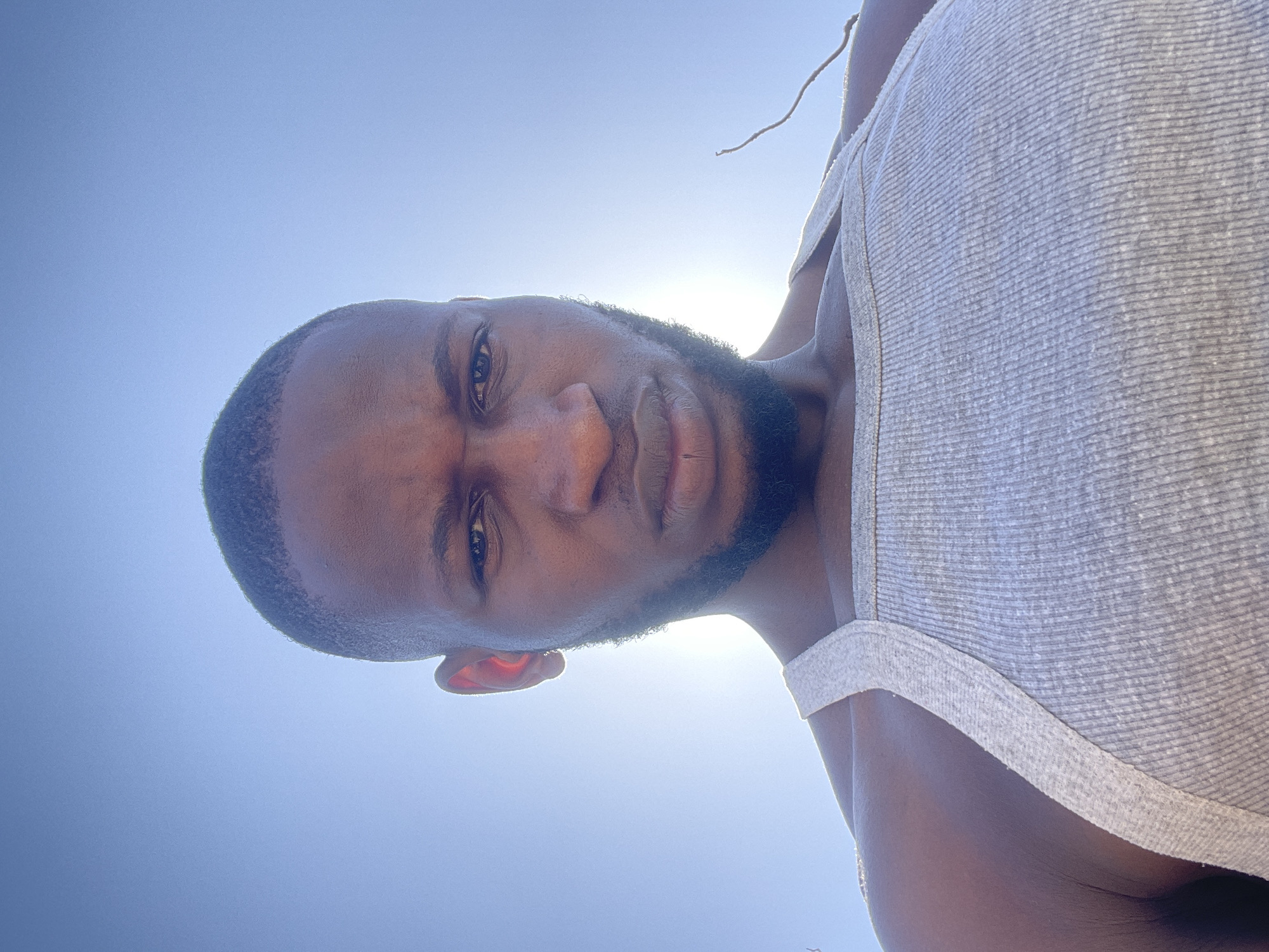 Morning construction work underway at a Jos, Nigeria job site