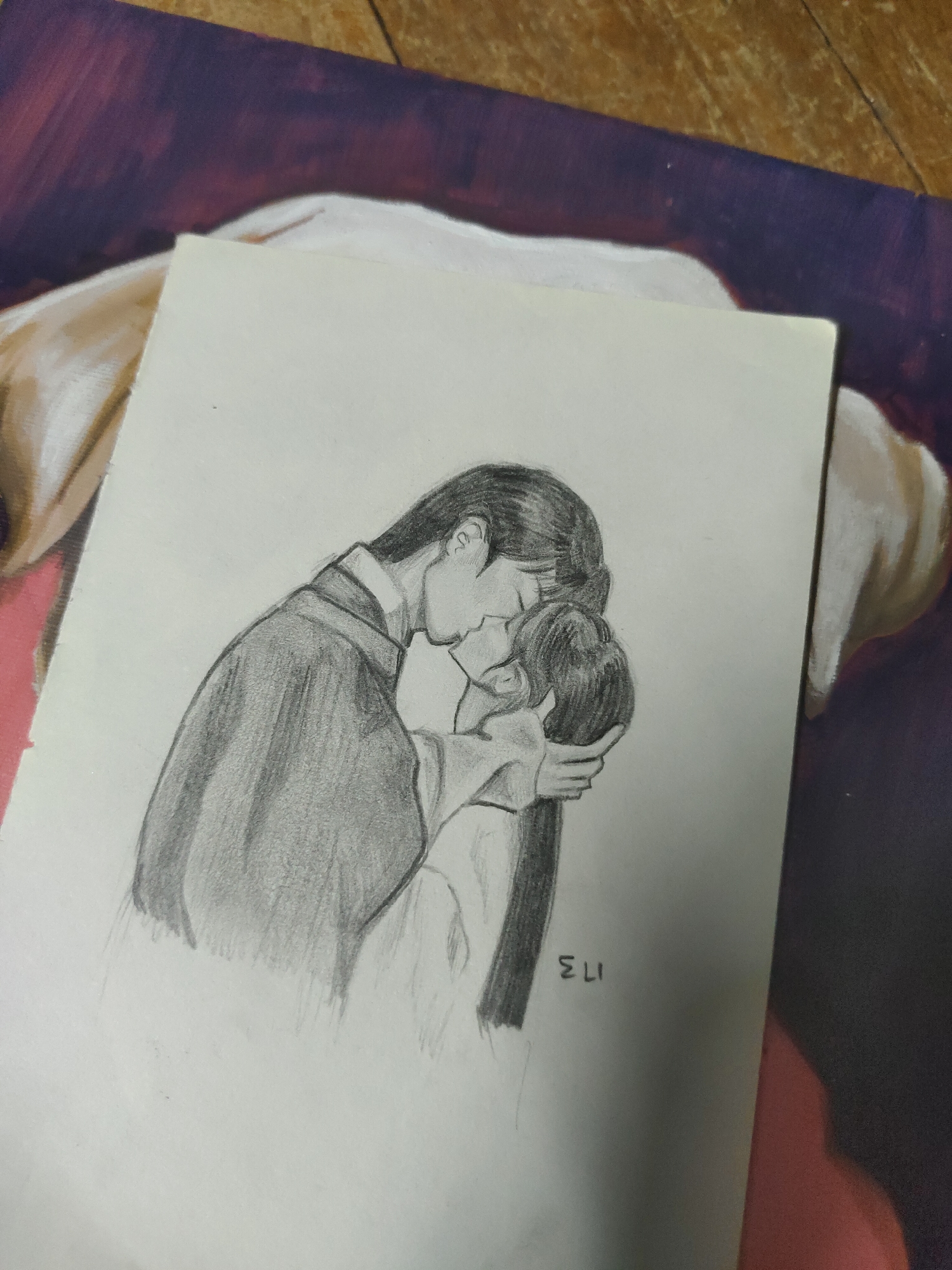 Artist sketches romantic scenes, paints dog portraits in Davao City