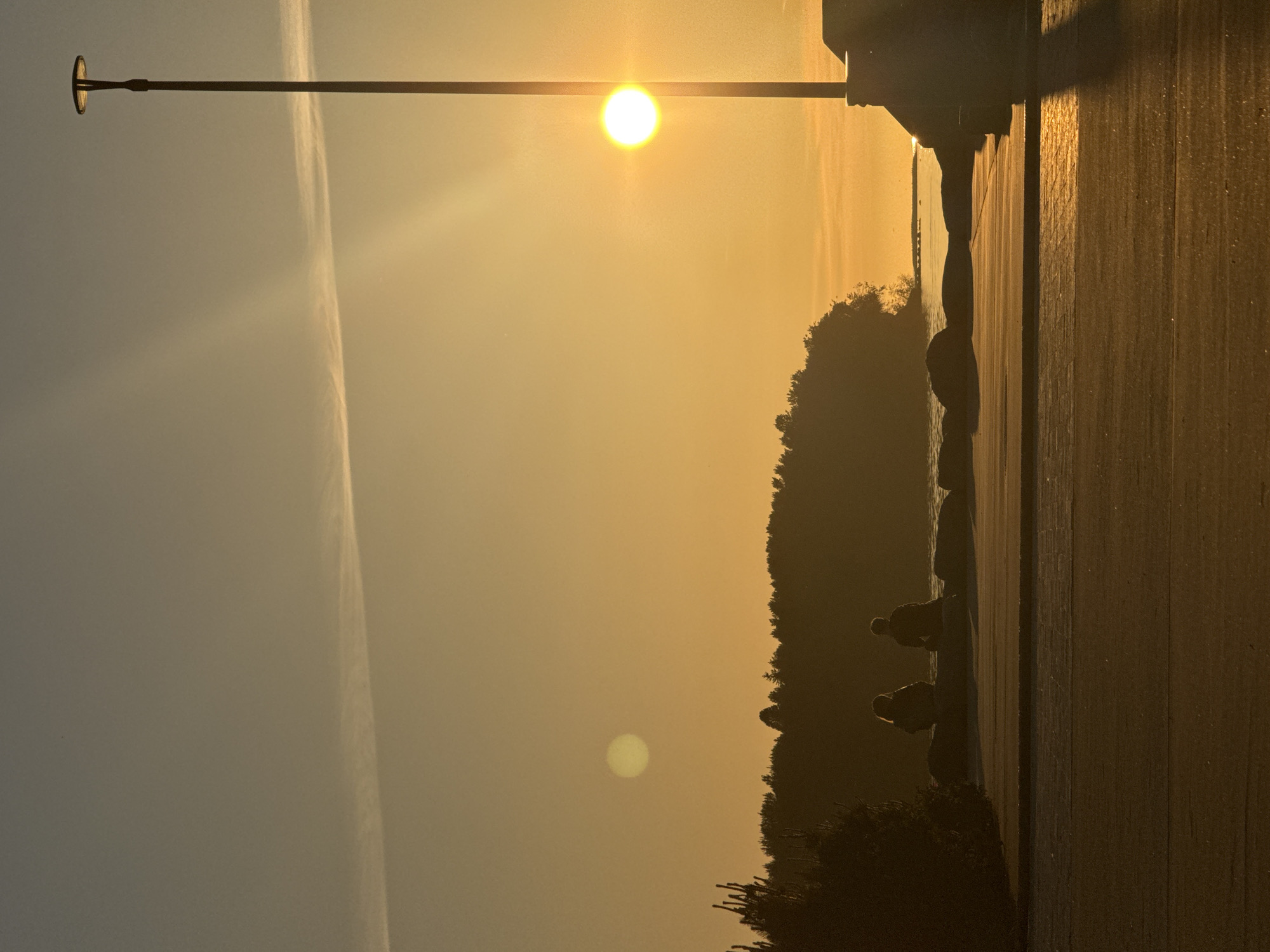 Sunset sequence documented along Tallinn's Baltic coastline