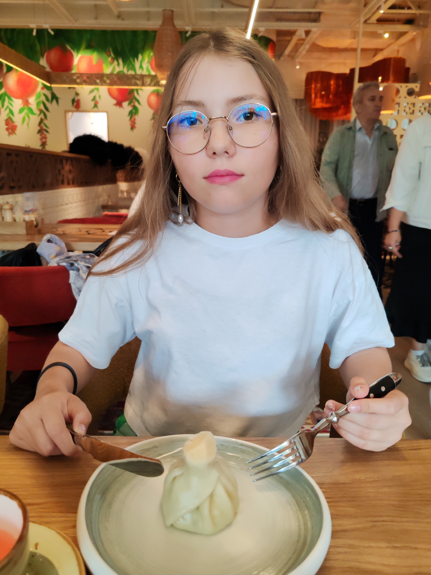 Casual café morning in Syktyvkar, Russia