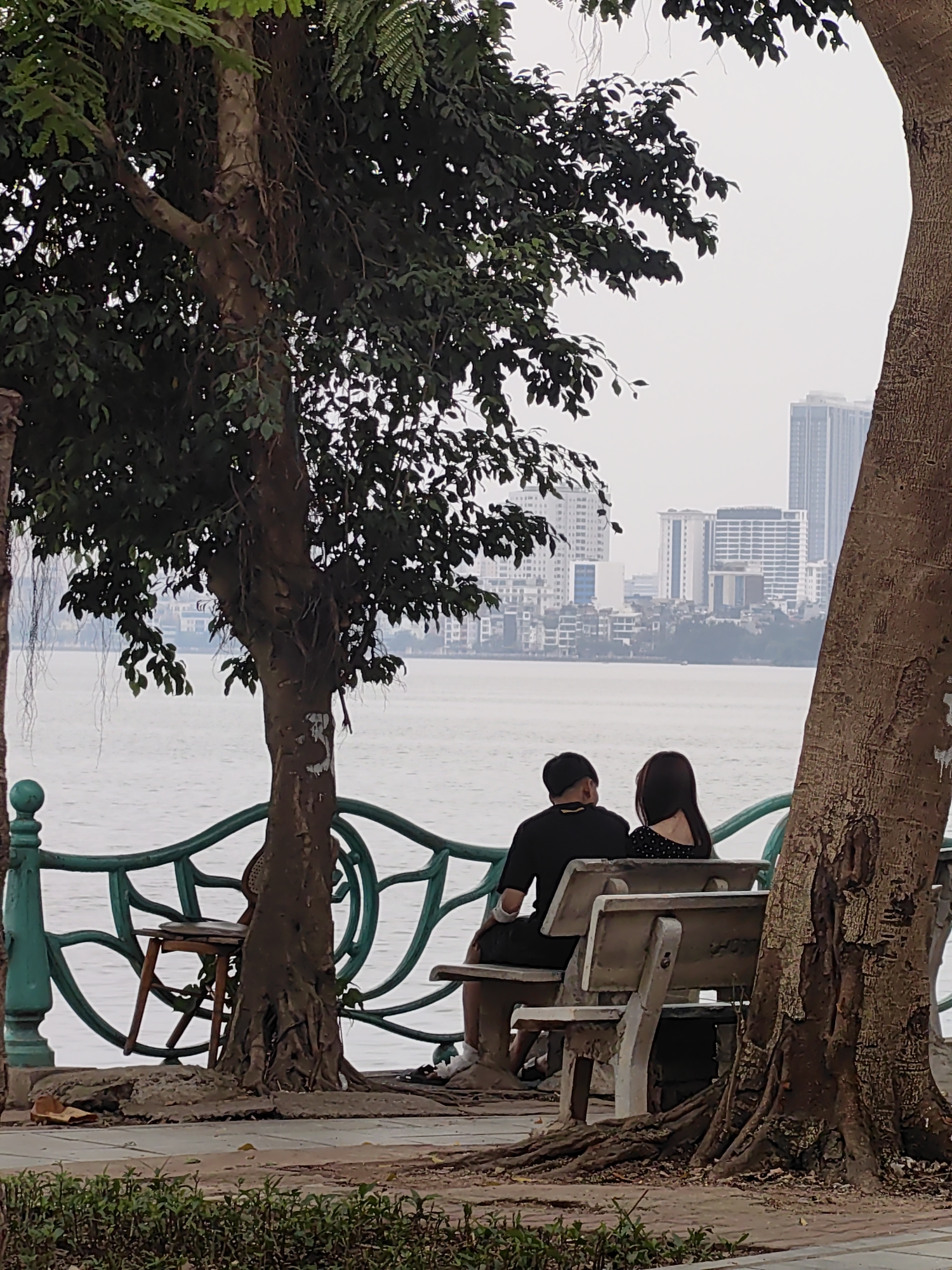 Morning scenes captured around Hà Nội lakefront and cafés