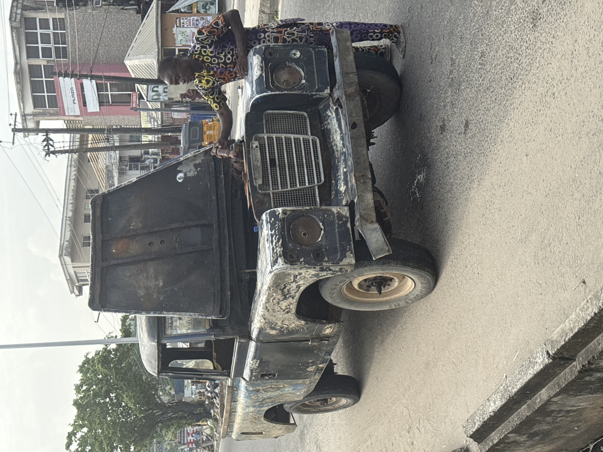 Morning street life documented in Ado, Nigeria