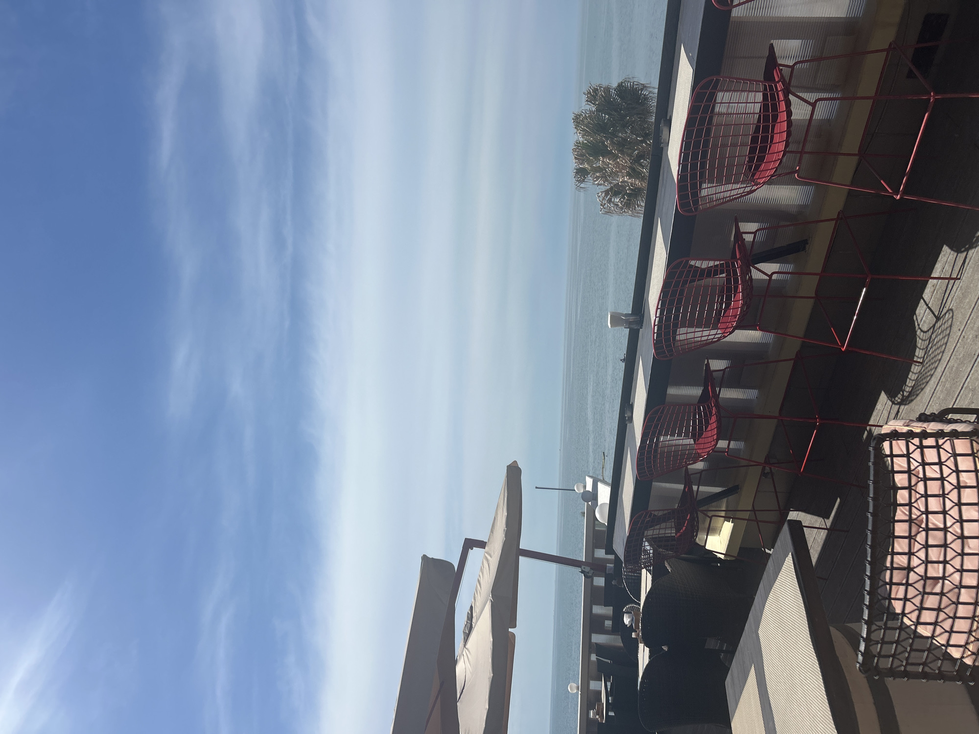 Morning scenes: rooftop terrace, street berries, chocolate coffee captured