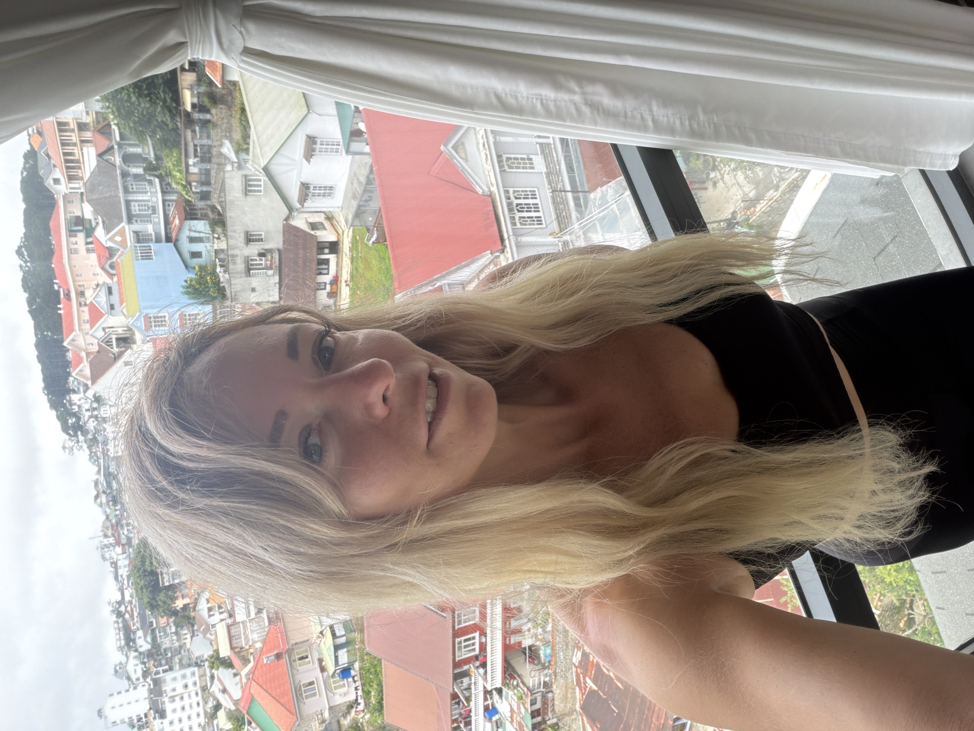 Pilates session and city views in Da Lat, Vietnam