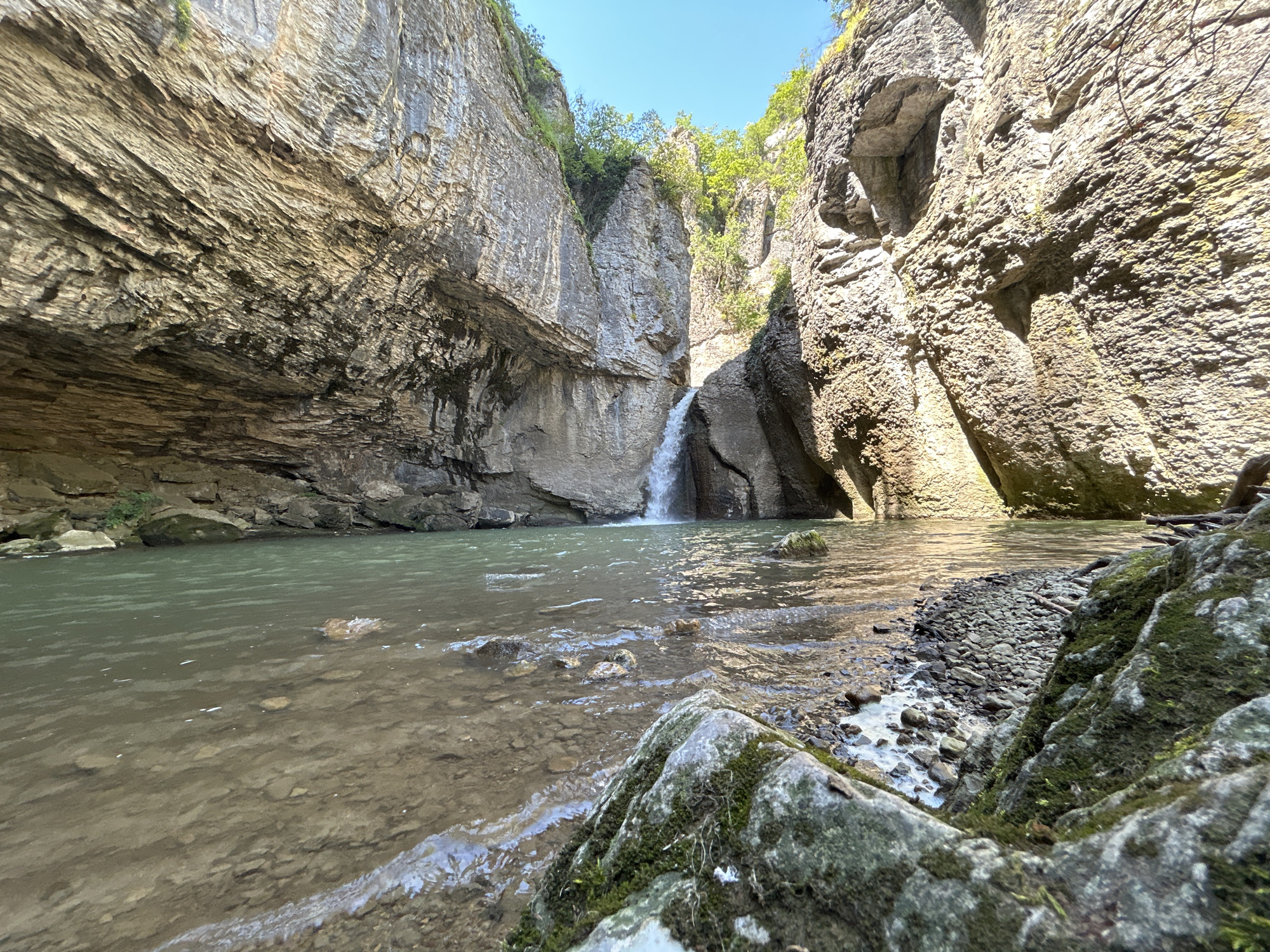 Waterfall formations documented across Bulgarian canyon locations