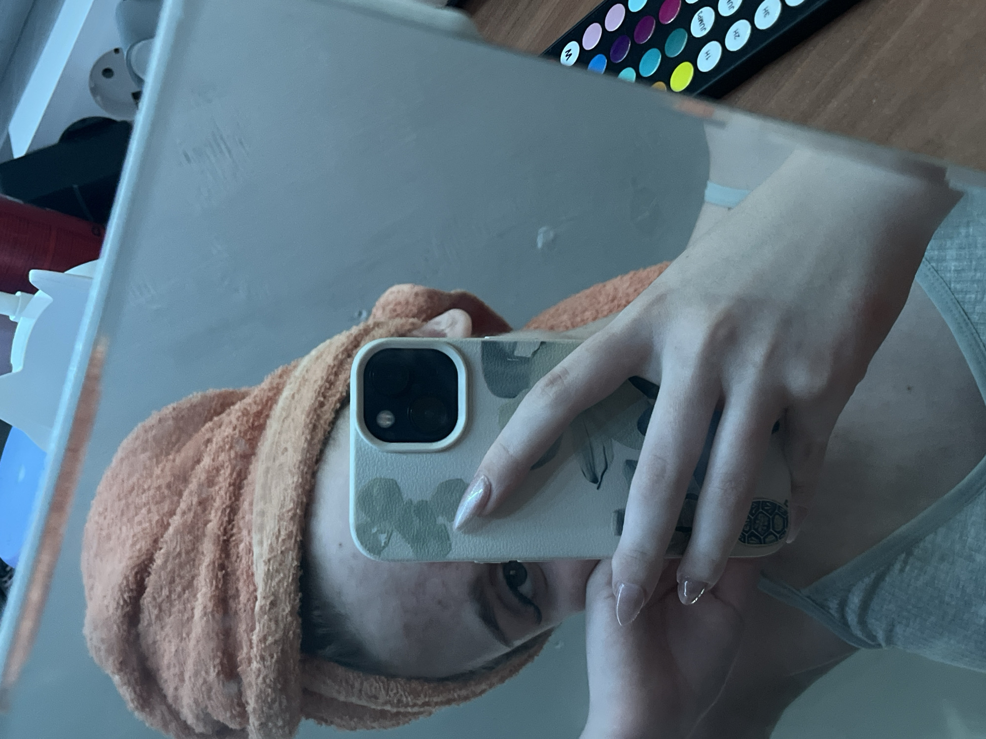 Young Person Documents Evening Routine in Ashkadar, Russia
