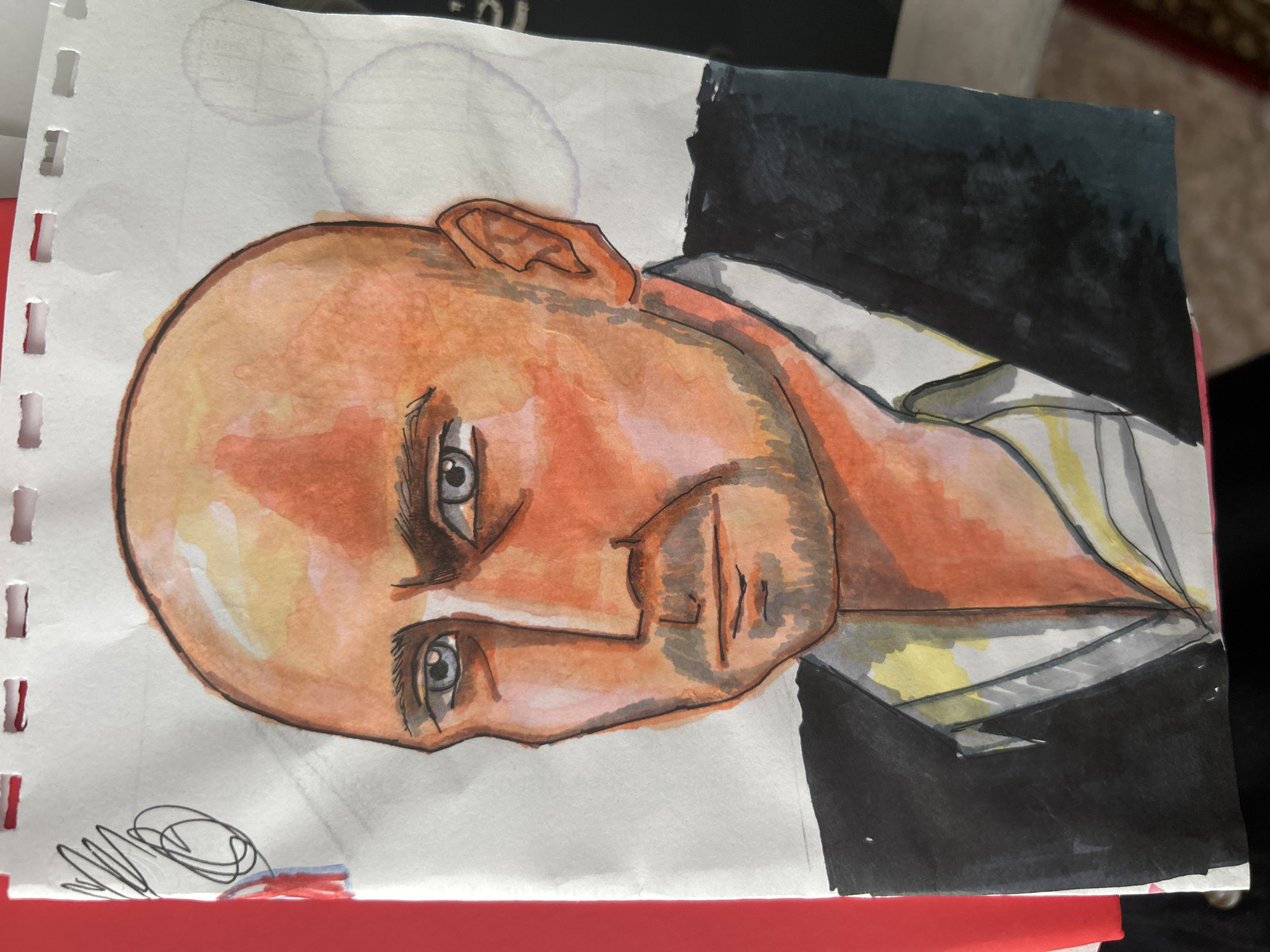 Random sketches, portraits, and snapshots from Aktobe