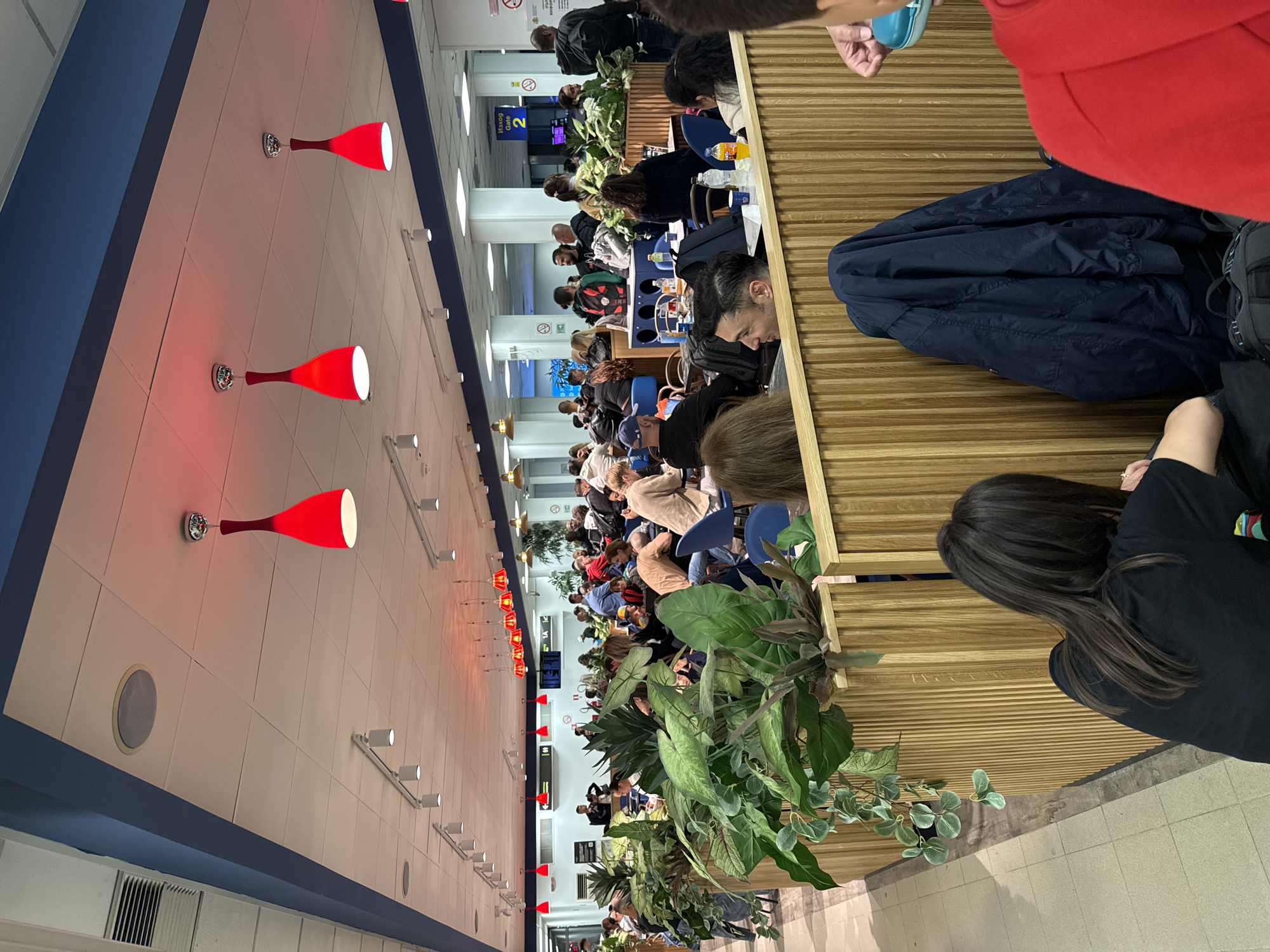 Crowded conditions, nighttime activity documented at Sofia Airport terminal