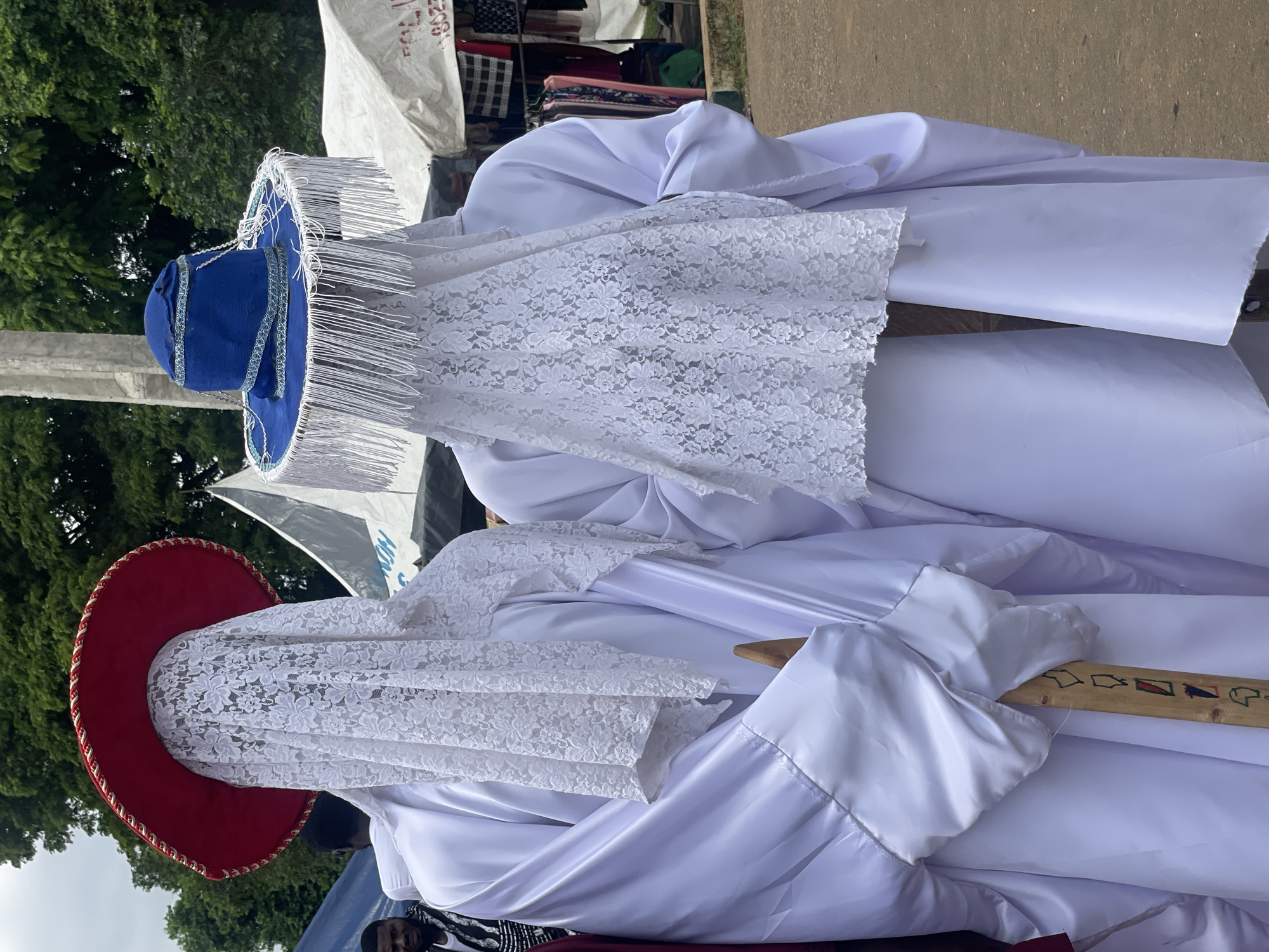 Lagos Musical Band plays at formal outdoor ceremony in Alagba