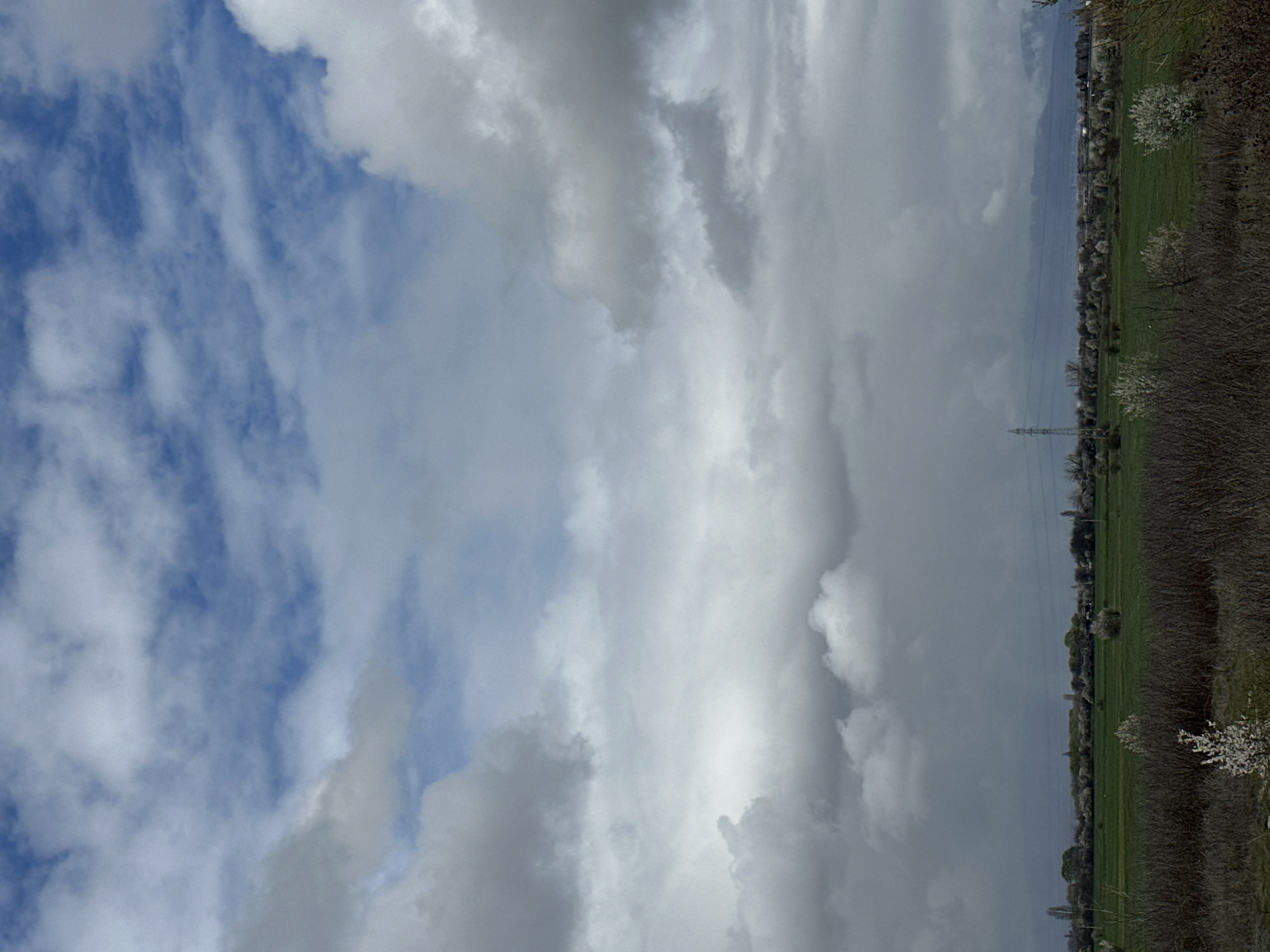 Spring weather transition observed in Sofia countryside