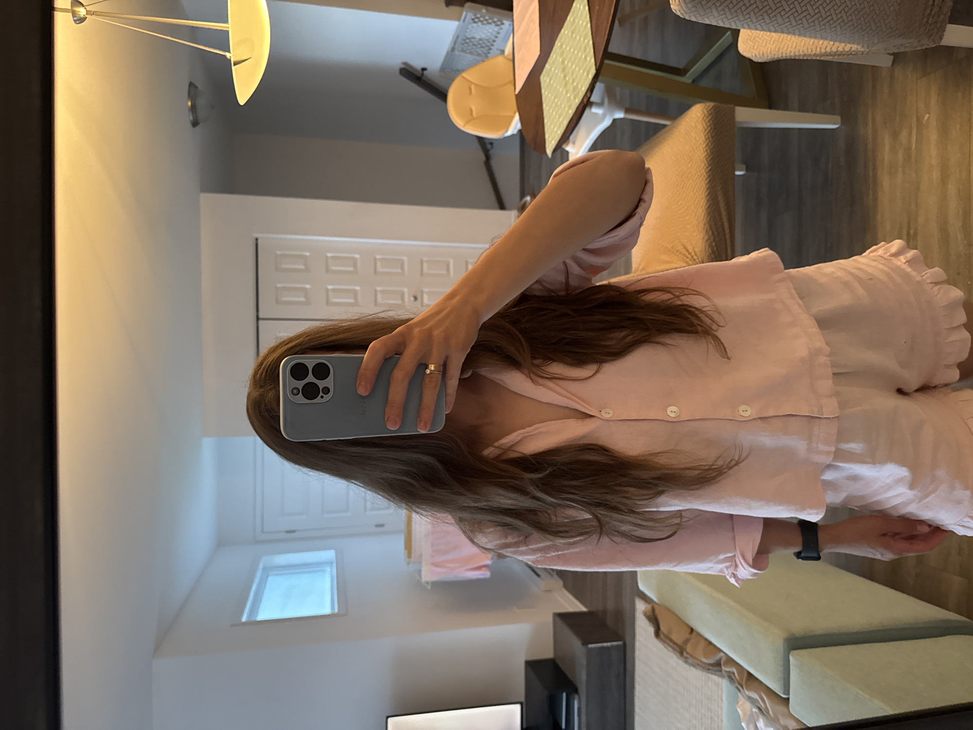Evening selfies and baking captured in Gatineau residence