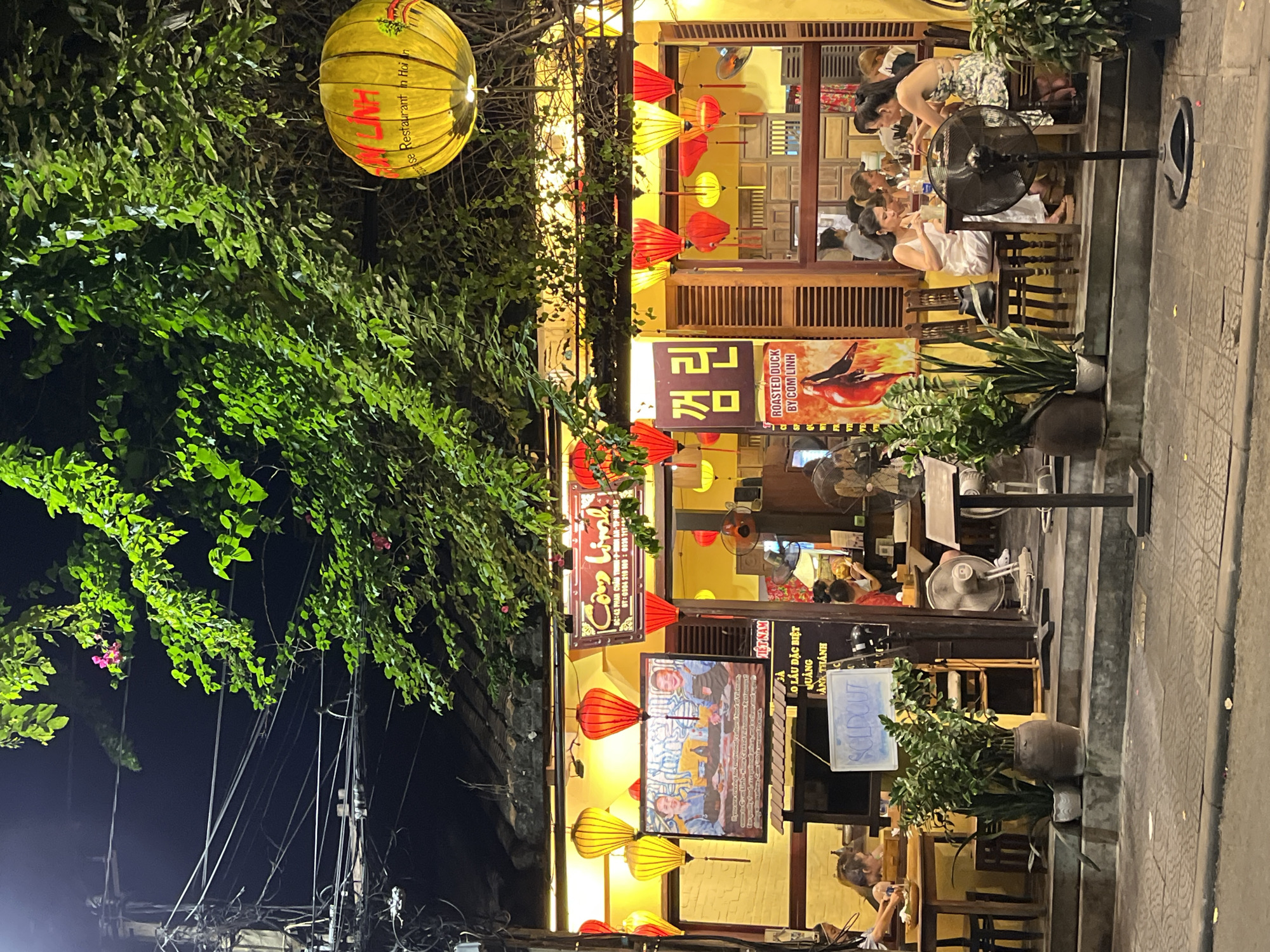 Evening street life documented in historic Hội An Ward