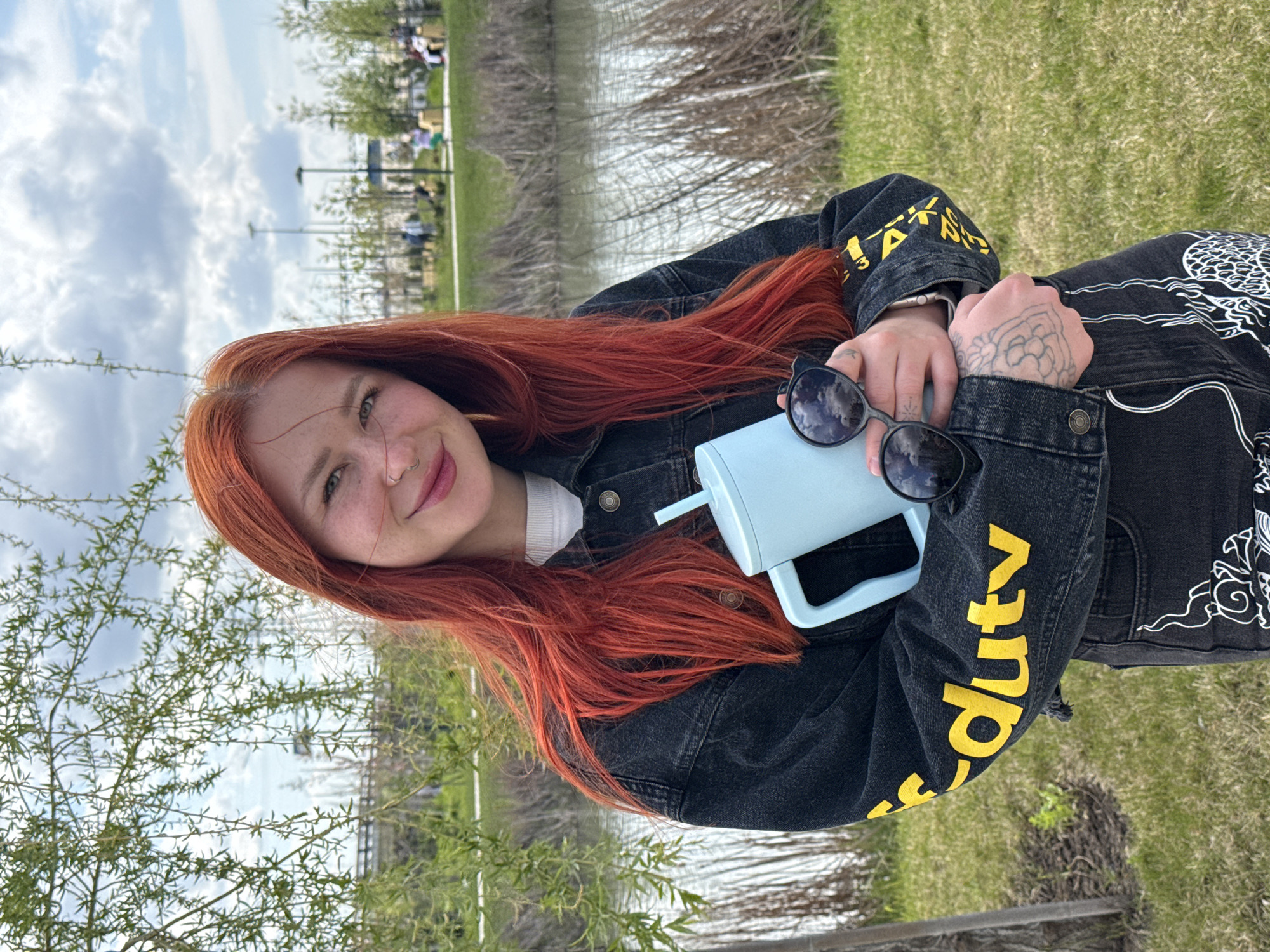 Woman observed near water in Rostov-on-Don park