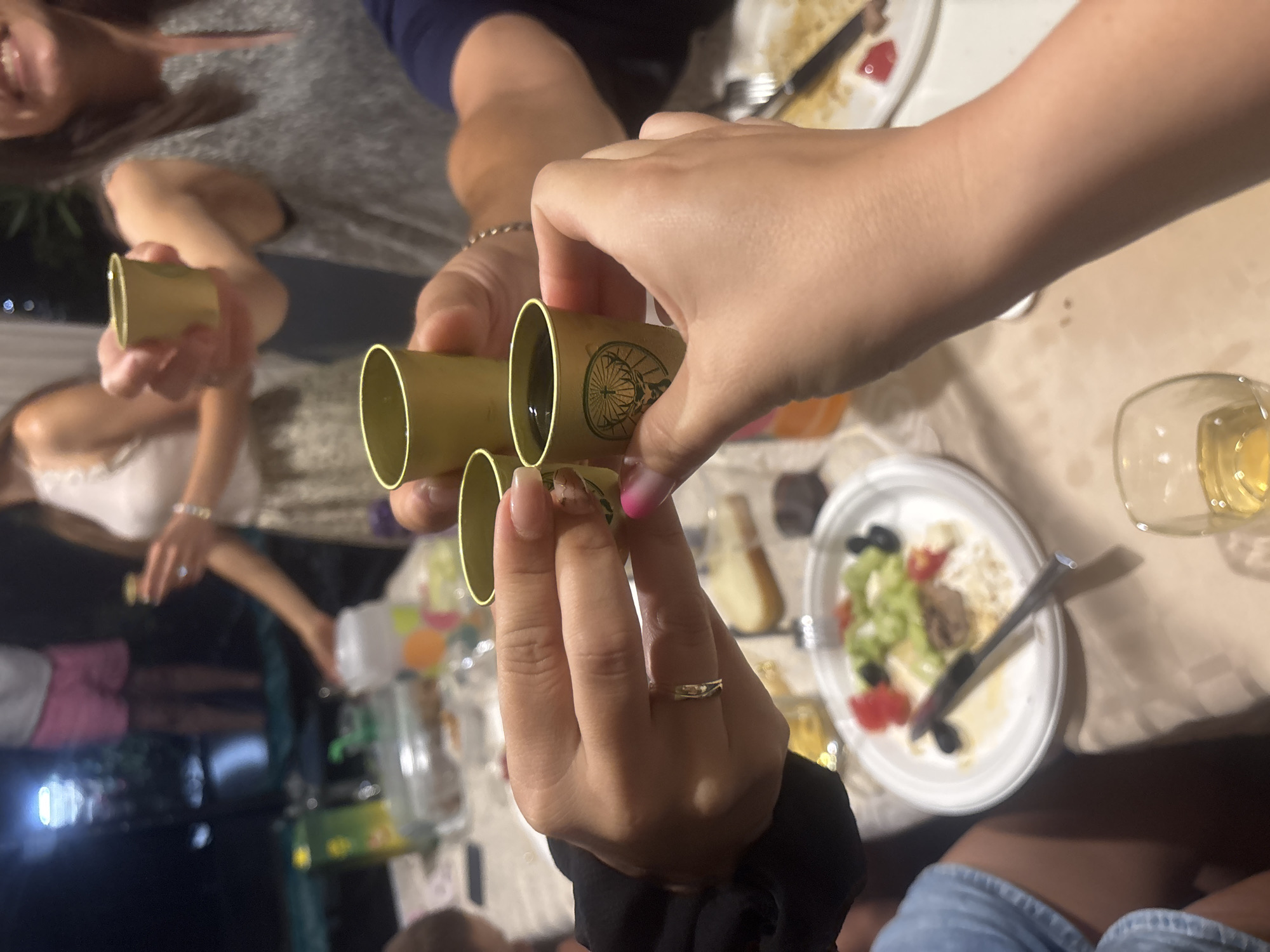 Backyard summer party in Burgas — Jägermeister toasts and dancing